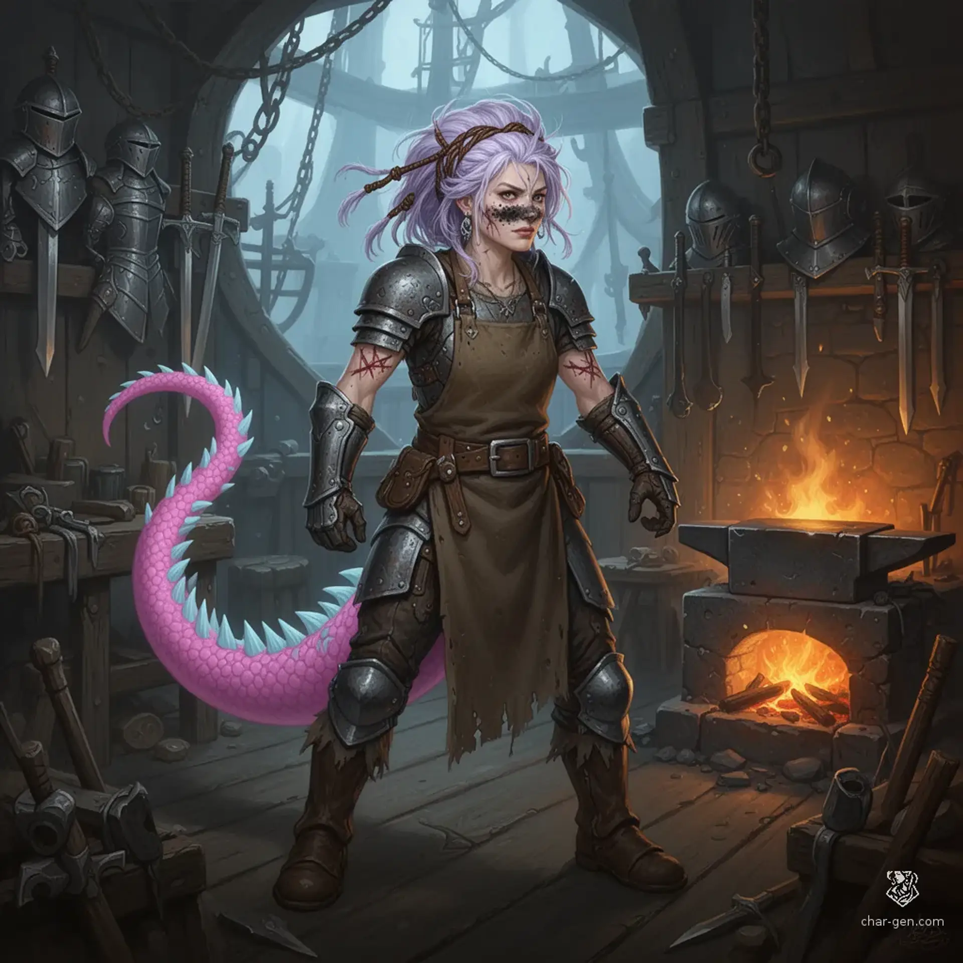 Vexilla Thrum - AI-generated fantasy NPC