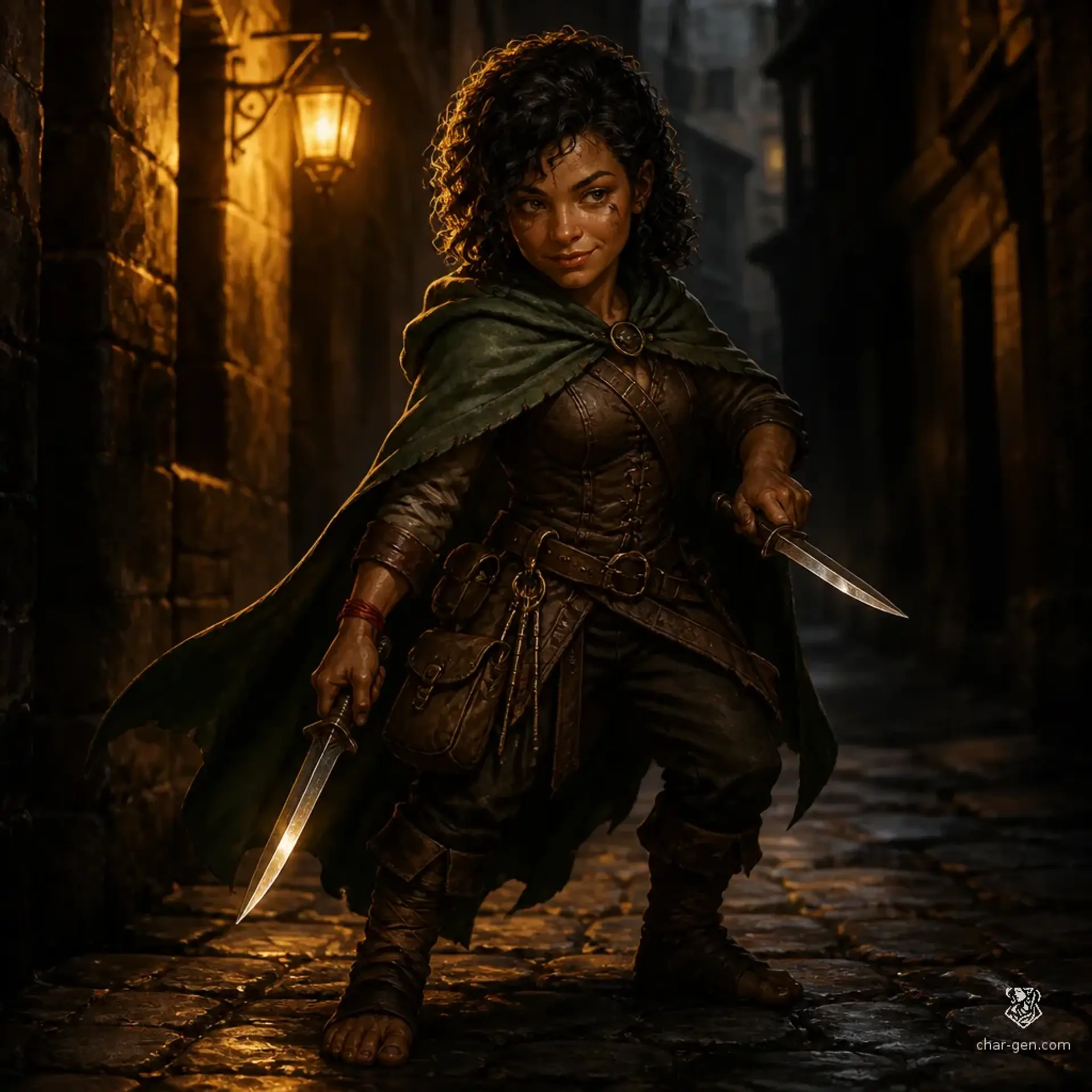 Seli Namboru - AI-generated fantasy Character