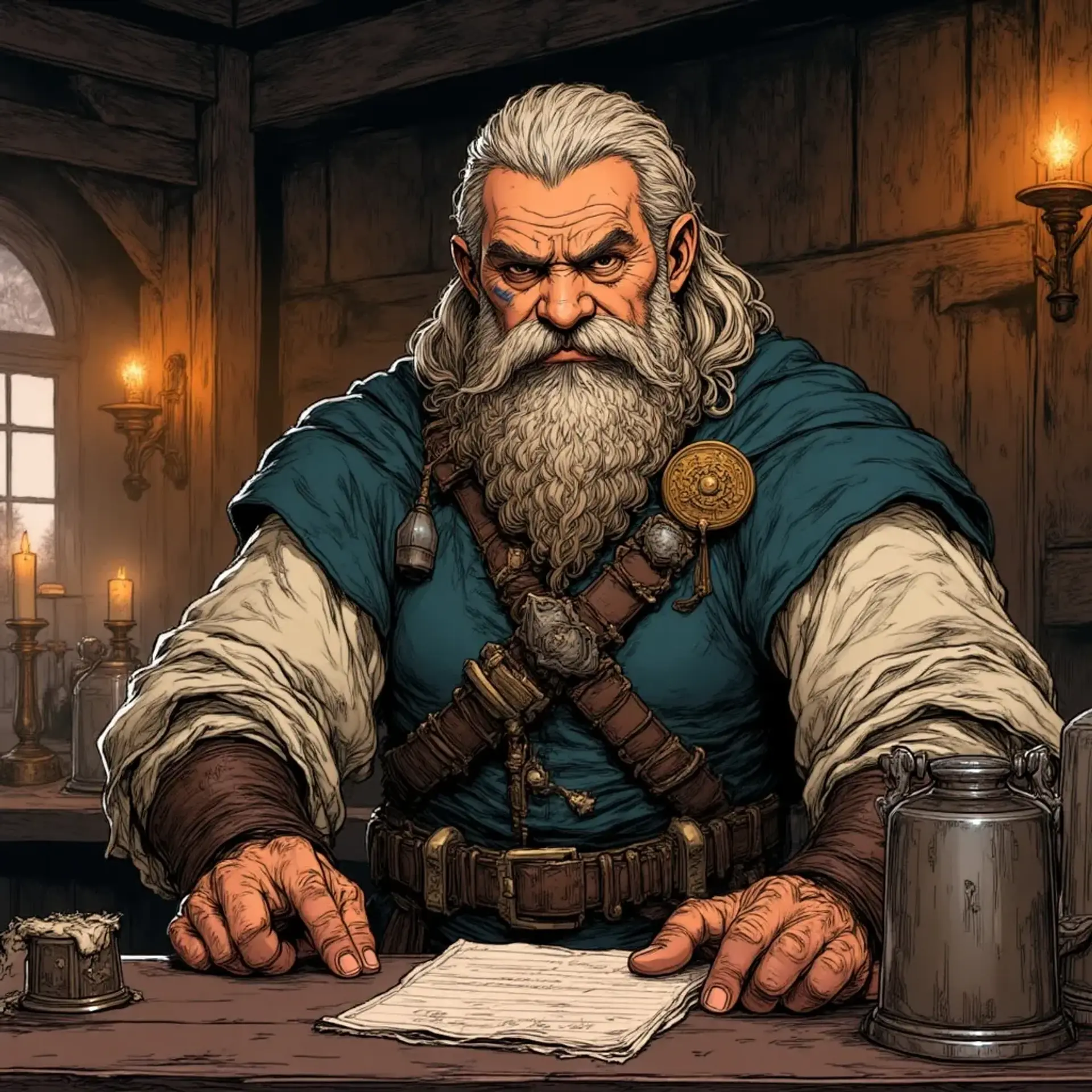 Orbure Havelin - AI-generated fantasy NPC