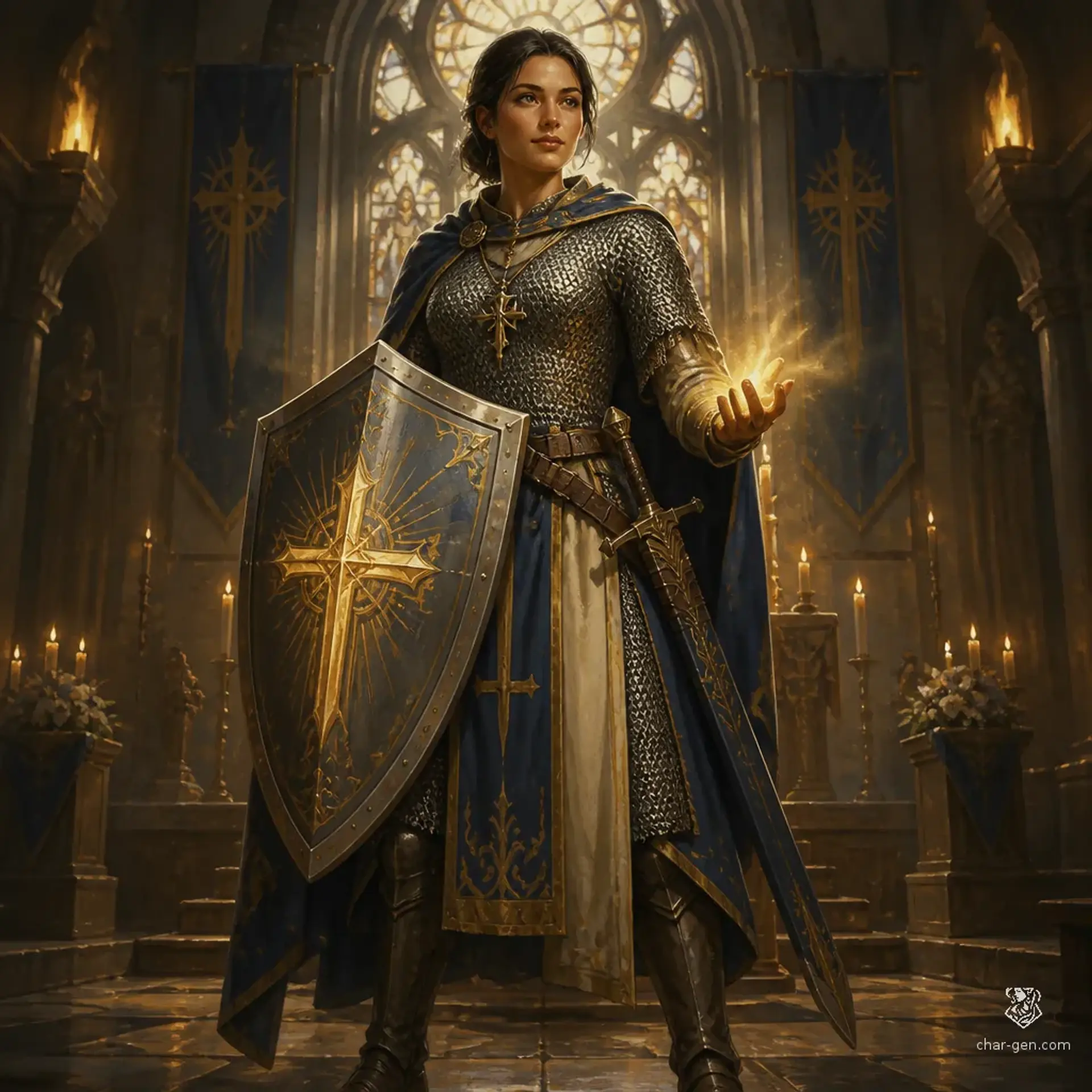 Jennifer - AI-generated fantasy Character