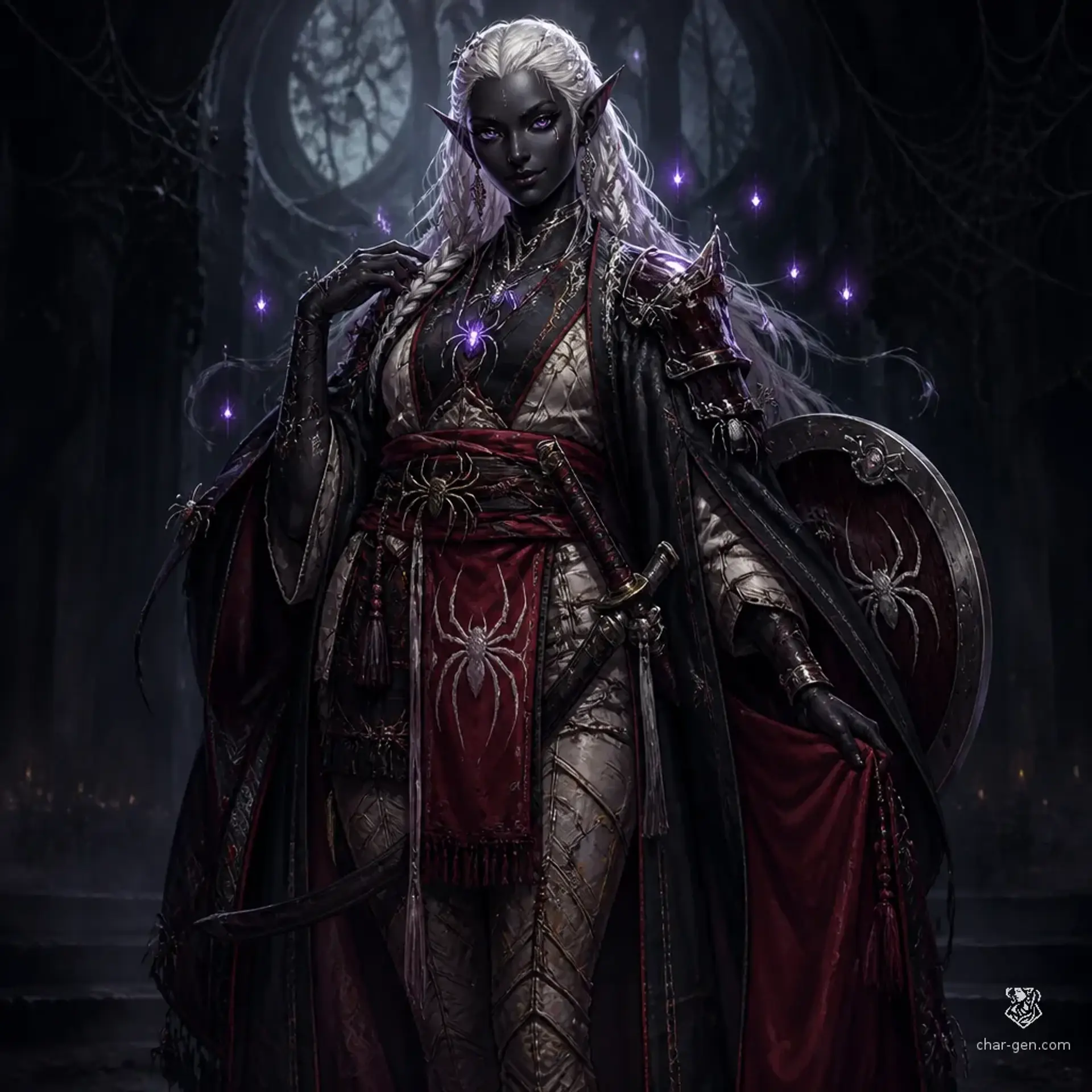 Aurelia Malice - AI-generated fantasy Character