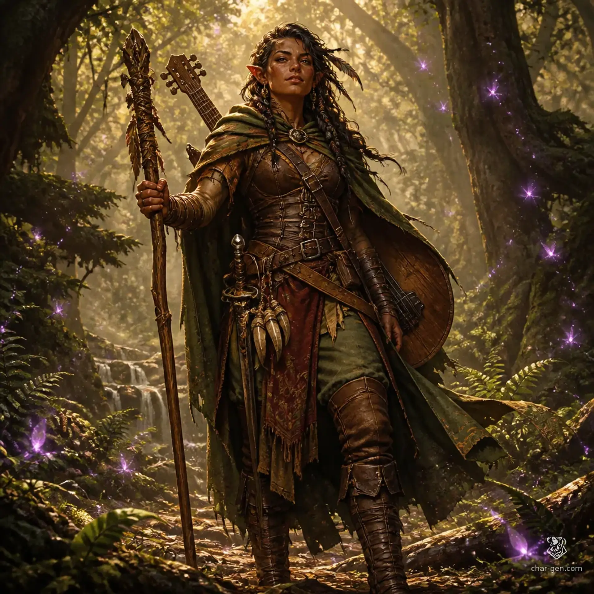 Amorette Archambeau - AI-generated fantasy Character