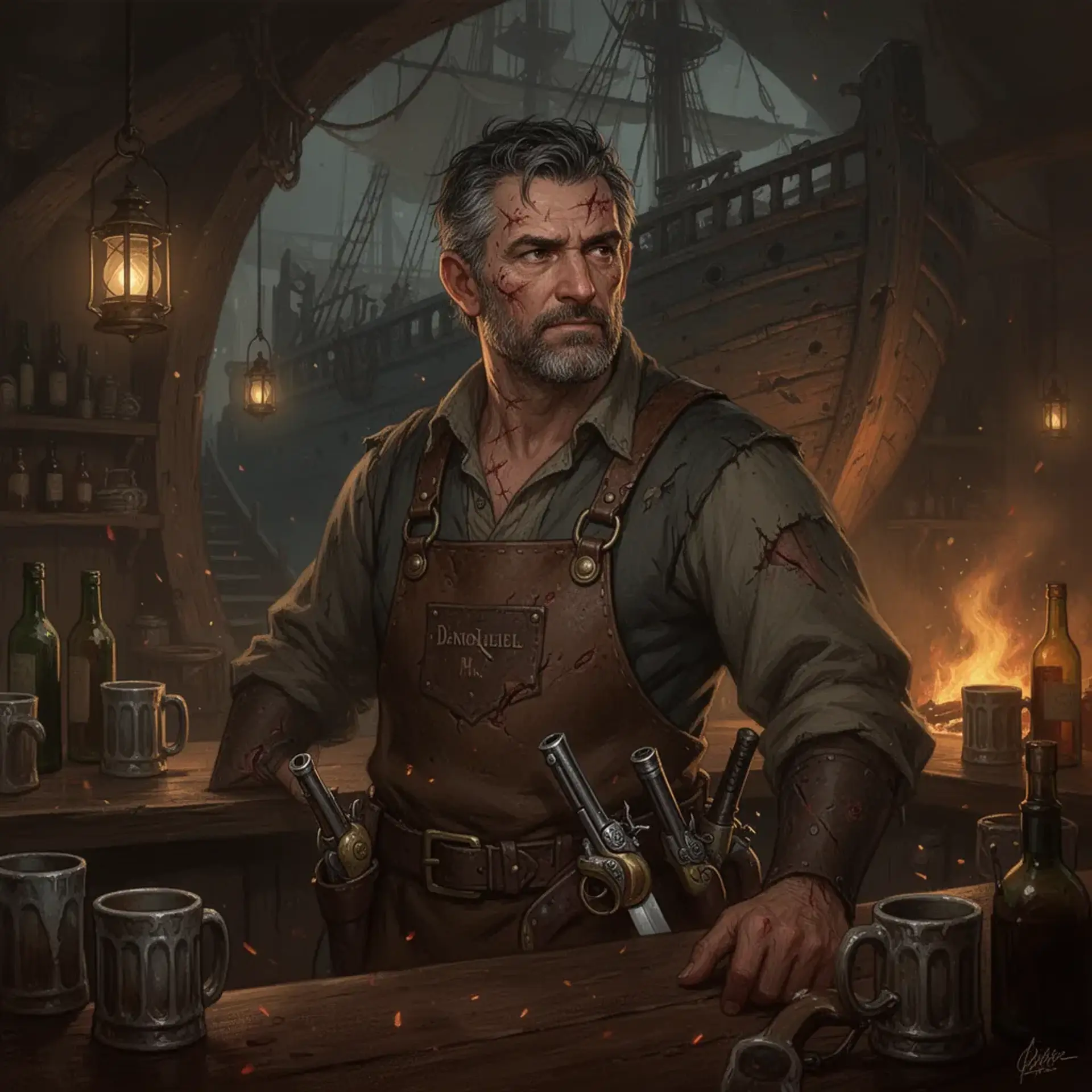 Daniel Shepard - AI-generated fantasy NPC