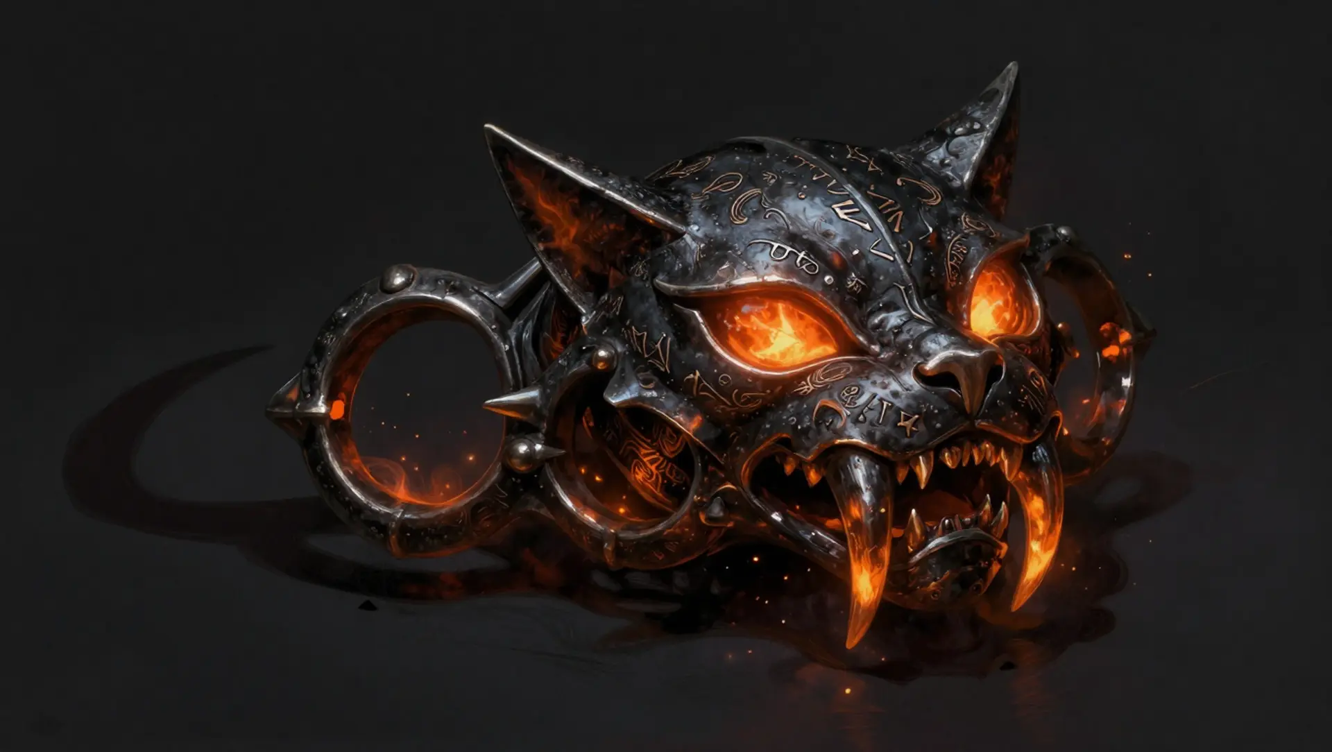 Hellcat - AI-generated fantasy Magic Item