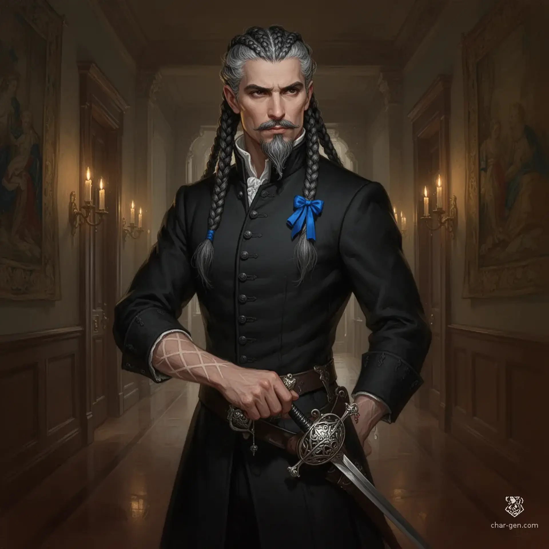 Diago Hernánz - AI-generated fantasy NPC