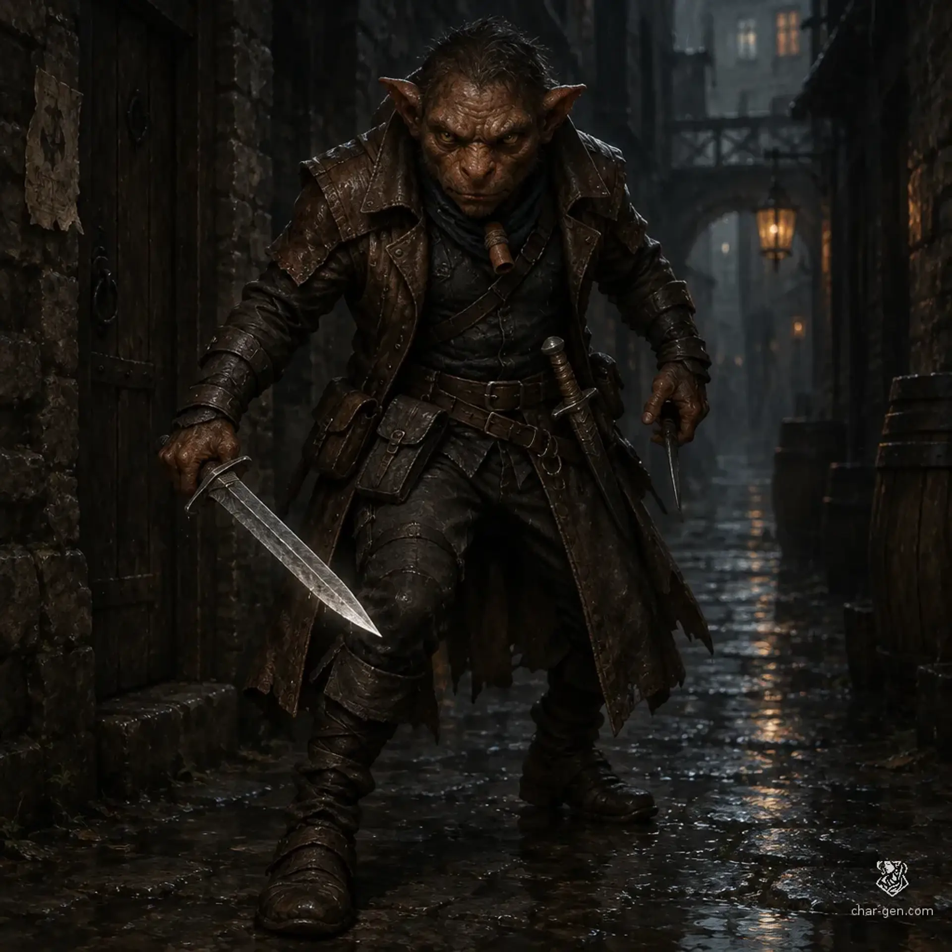 Striker - AI-generated fantasy Character
