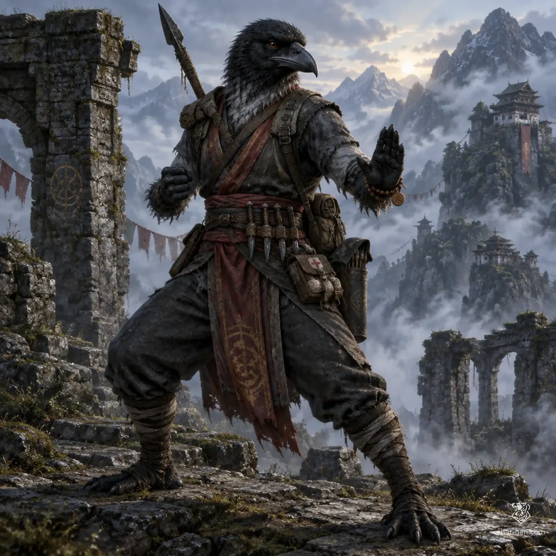 Sefu - AI-generated fantasy Character