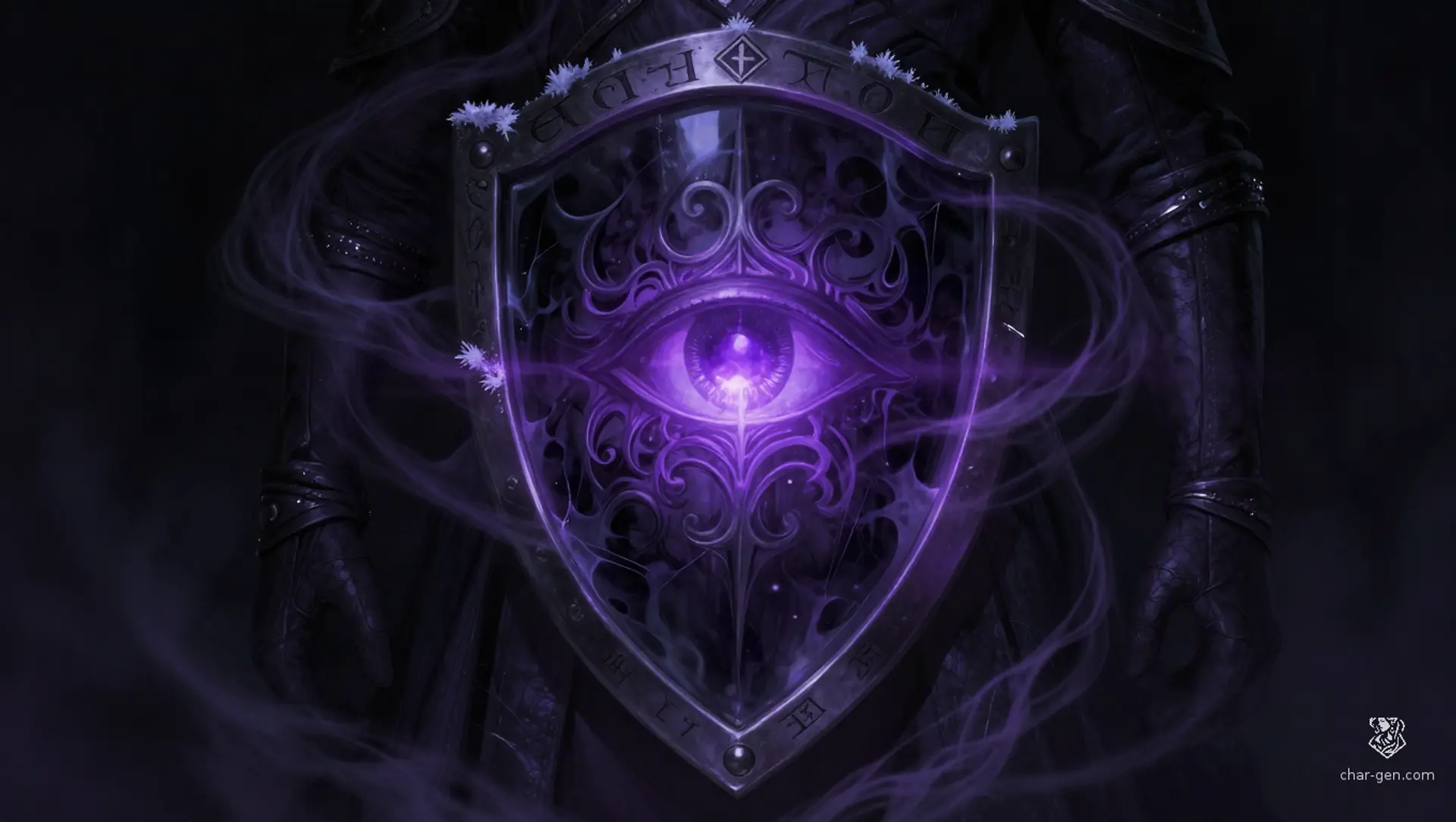 Shadow-Bound Shield | Fantasy Magic Item Generated by CharGen