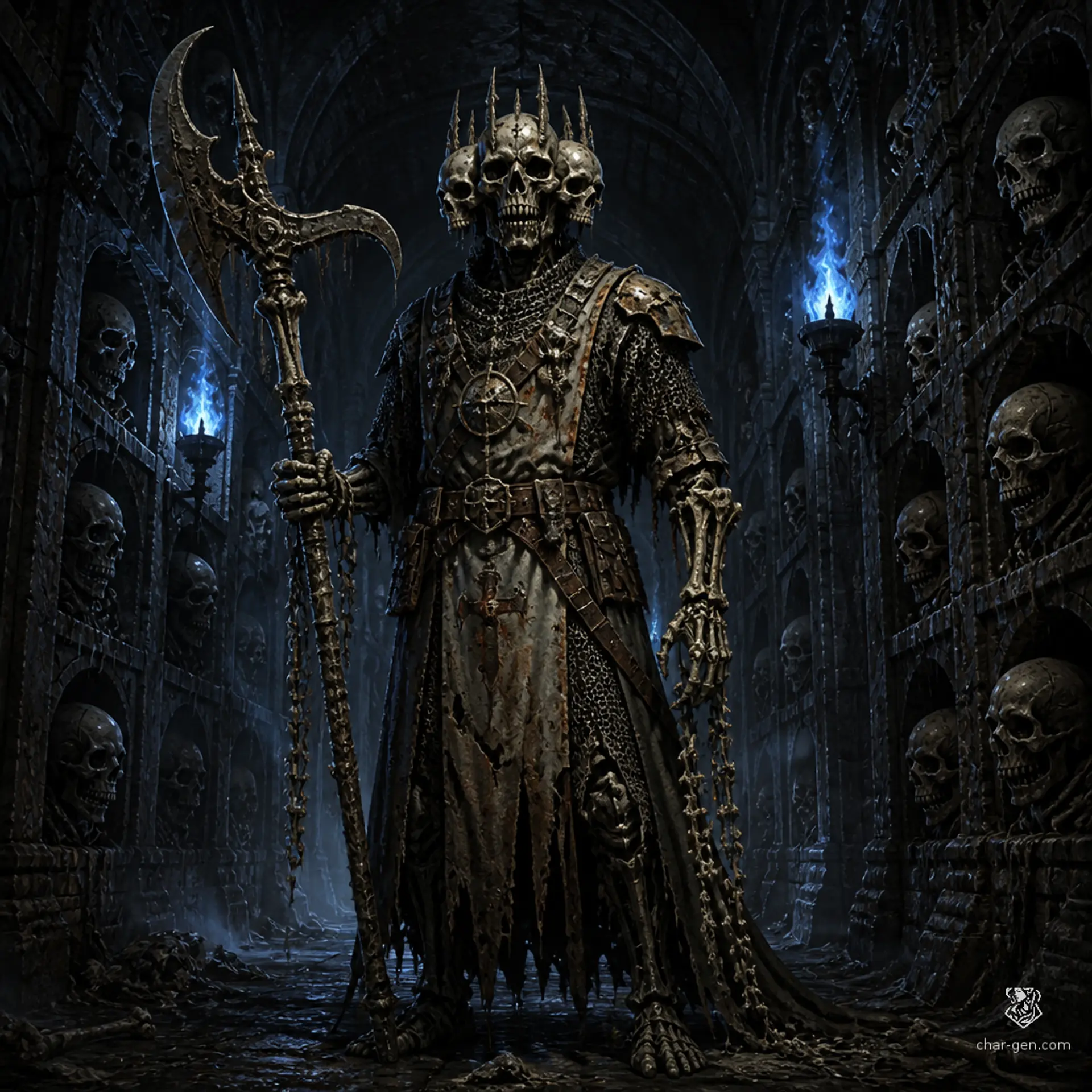 Bone Marshal - AI-generated fantasy Monster