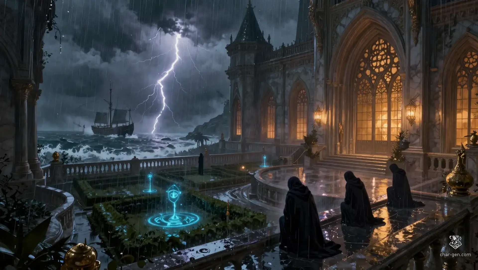 The Aquarius Ledger - AI-generated fantasy Quest