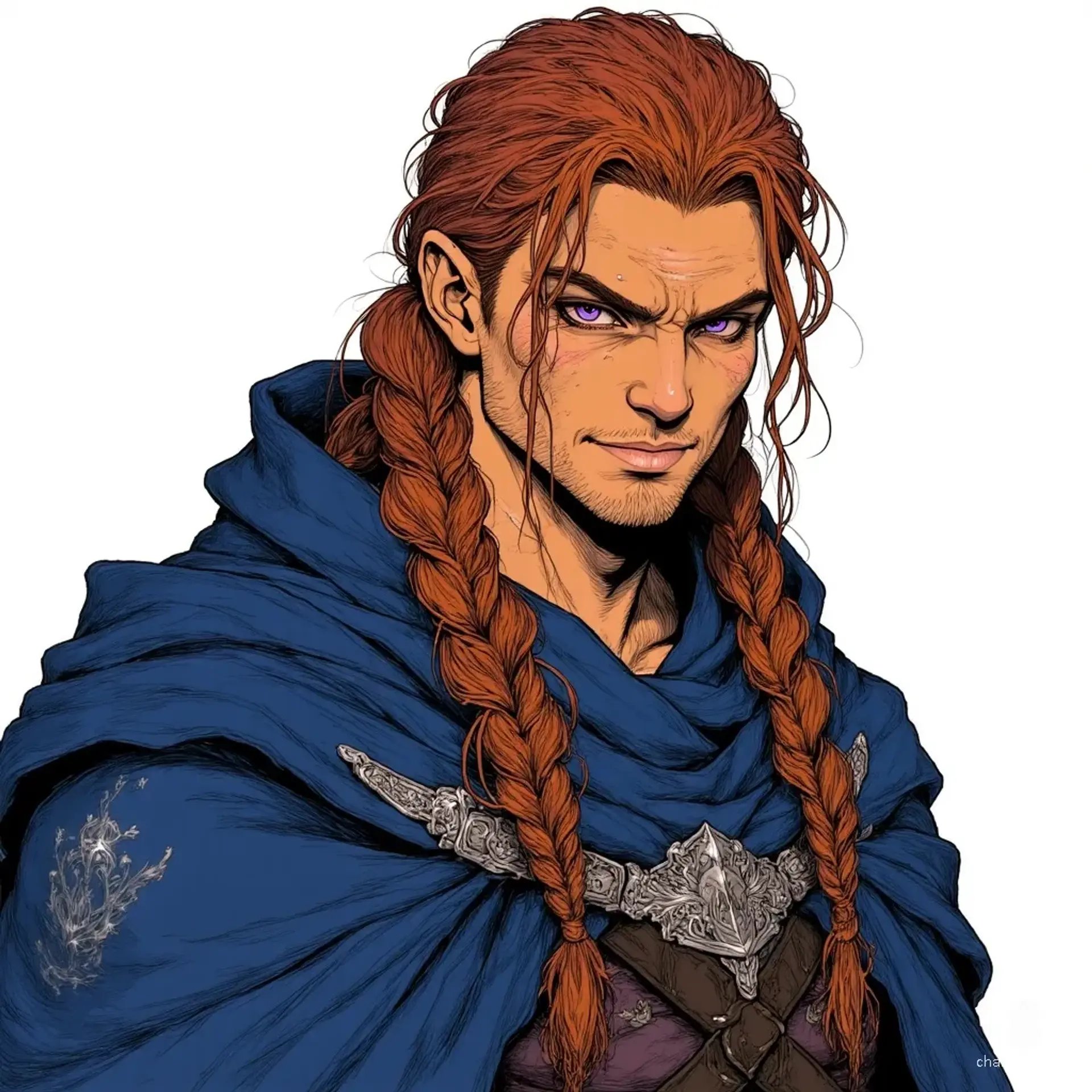 Mezir Khan - AI-generated fantasy NPC