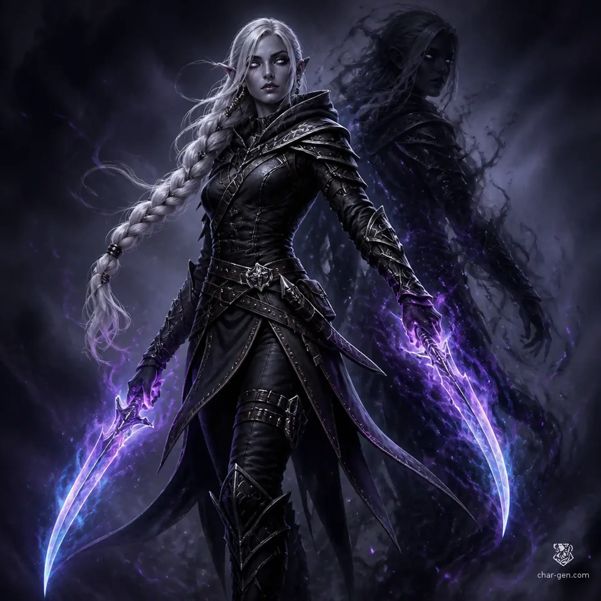 Veyra Thistleglass - AI-generated fantasy Character