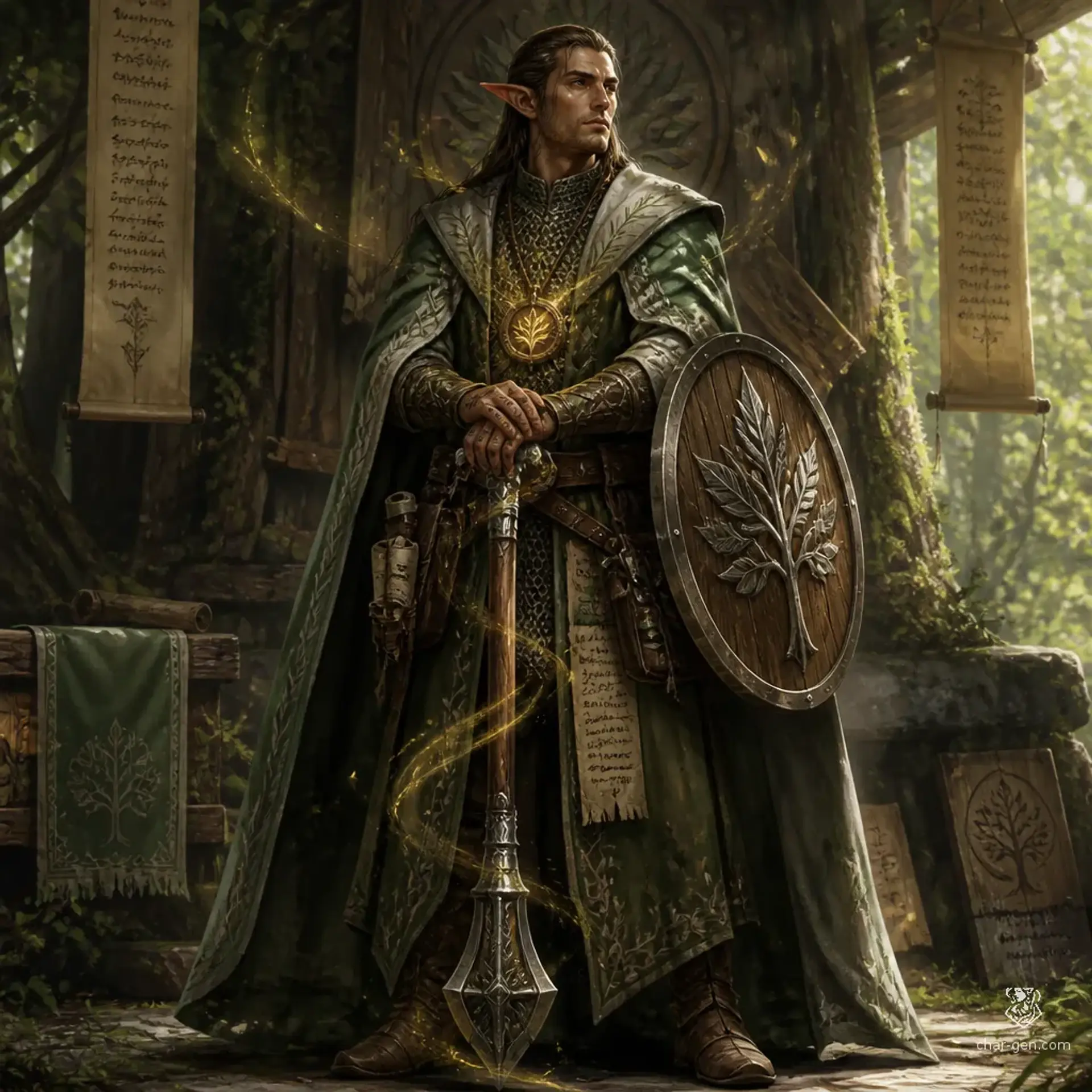 Aldy Valor - AI-generated fantasy Character