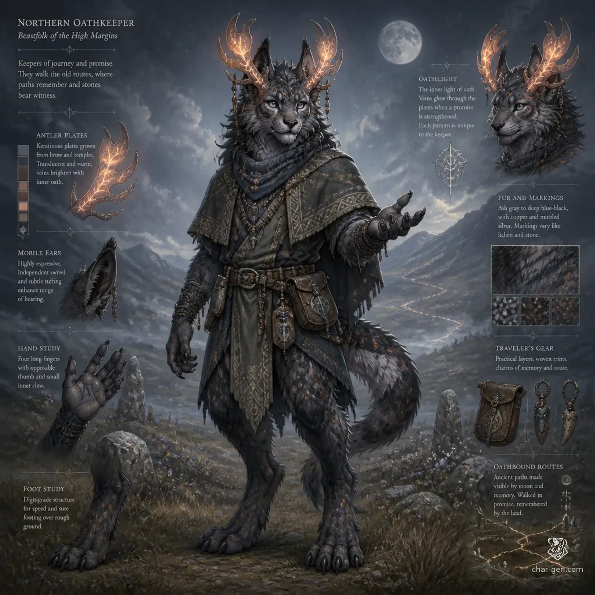 Veyruun - AI-generated fantasy Species