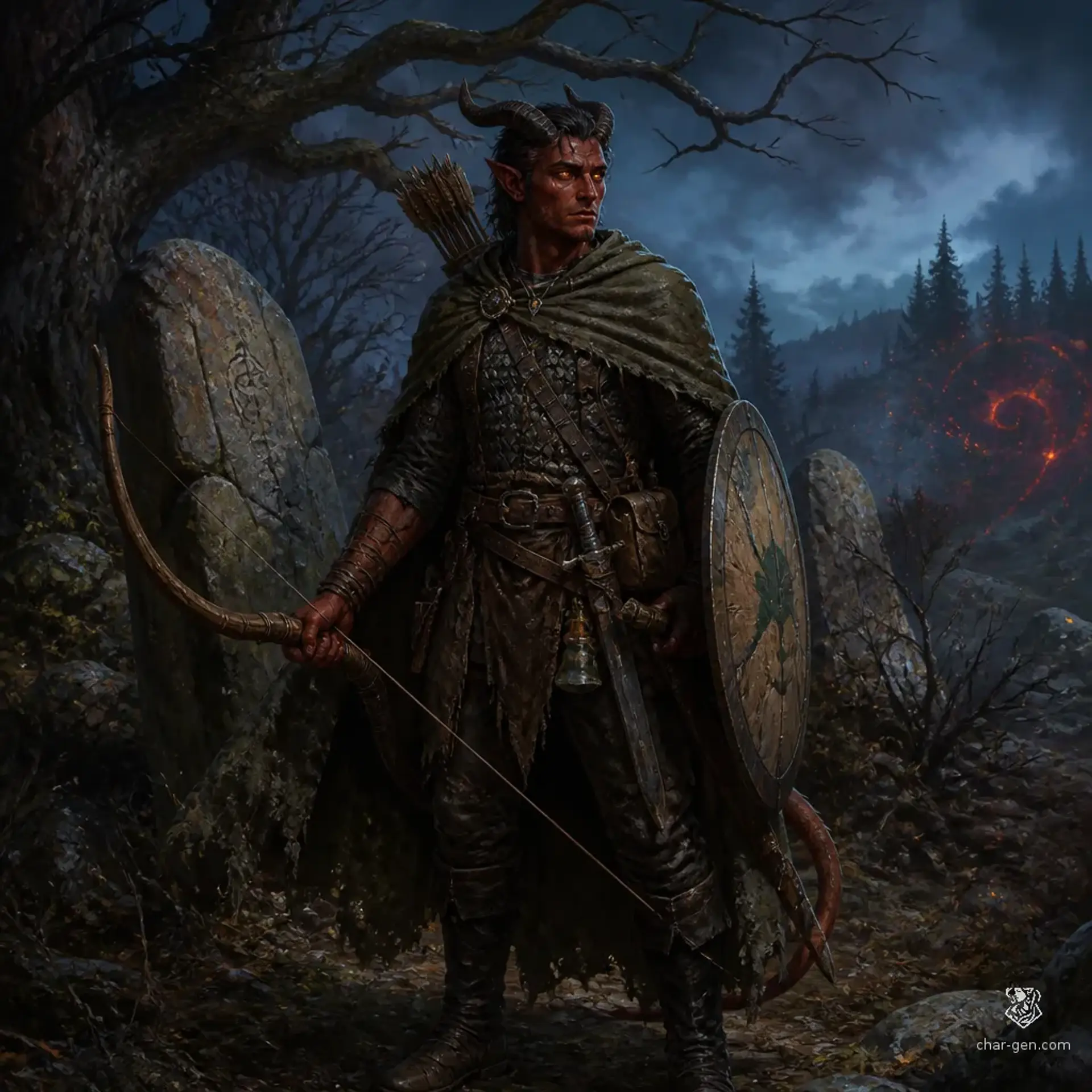 Bela - AI-generated fantasy Character