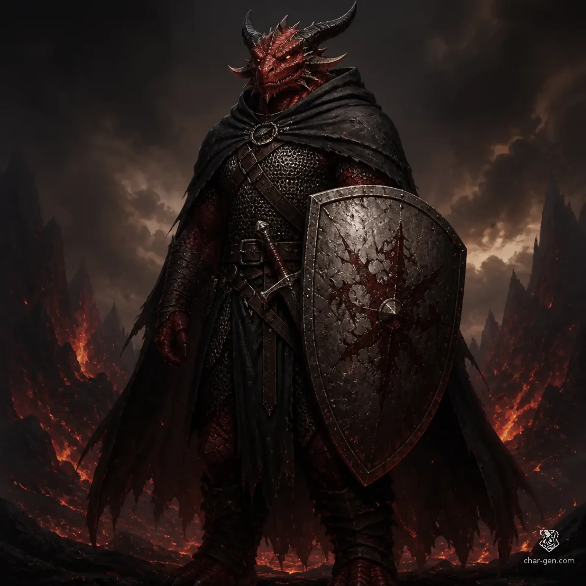 leroli dragonbane - AI-generated fantasy Character