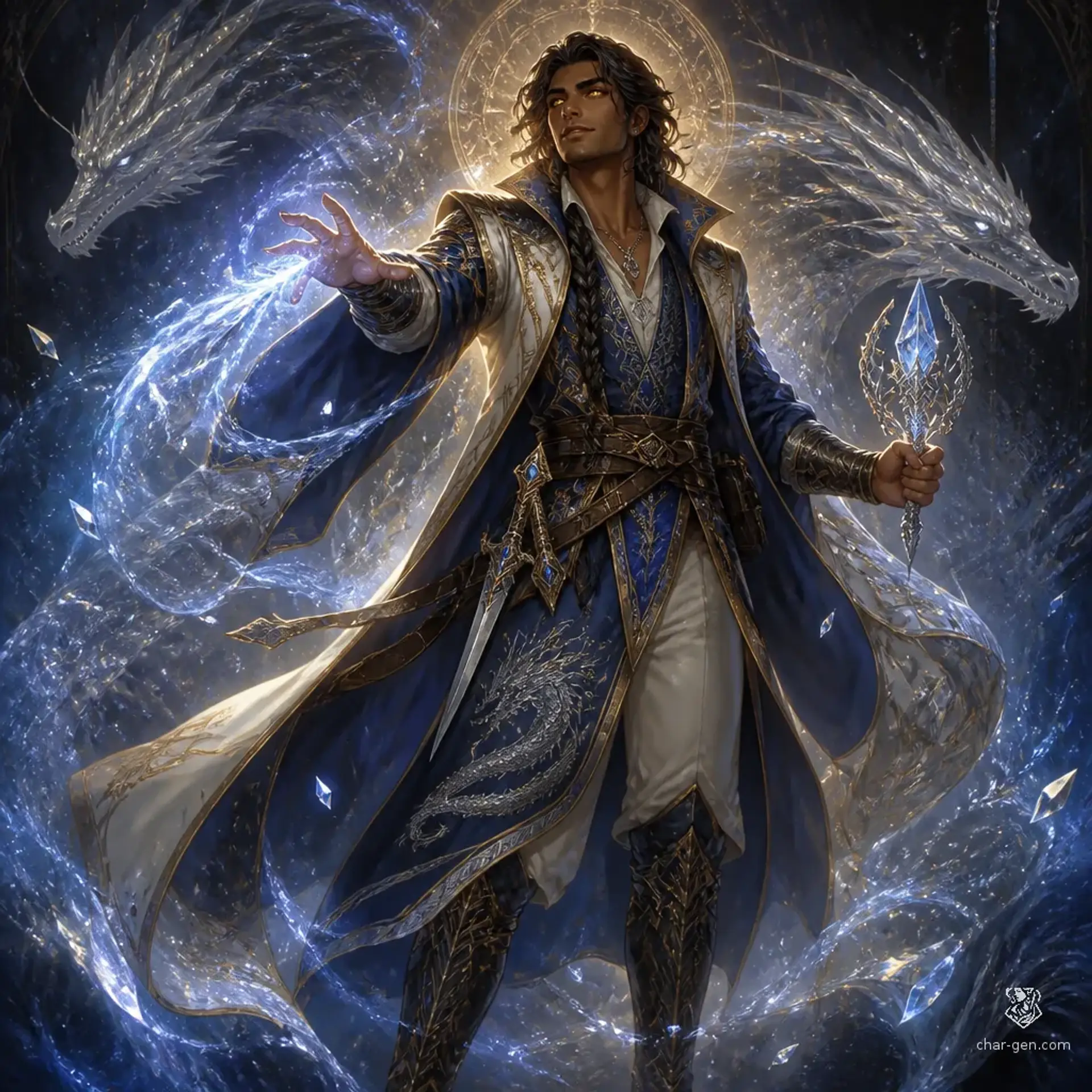 Laka - AI-generated fantasy Character