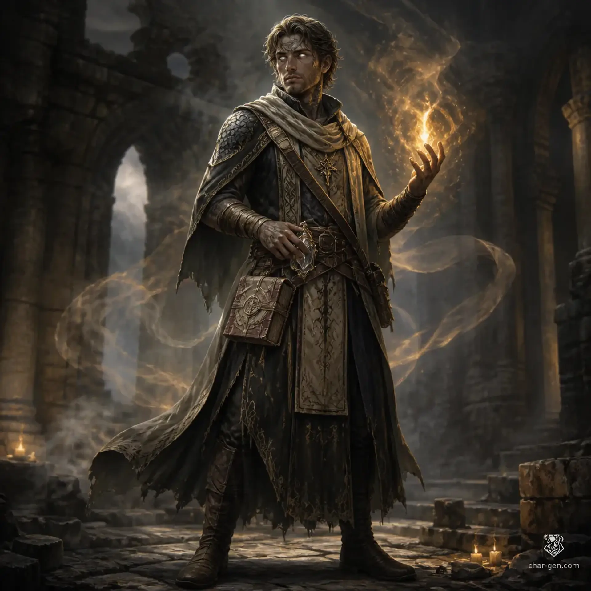Osbert de Waryn - AI-generated fantasy Character