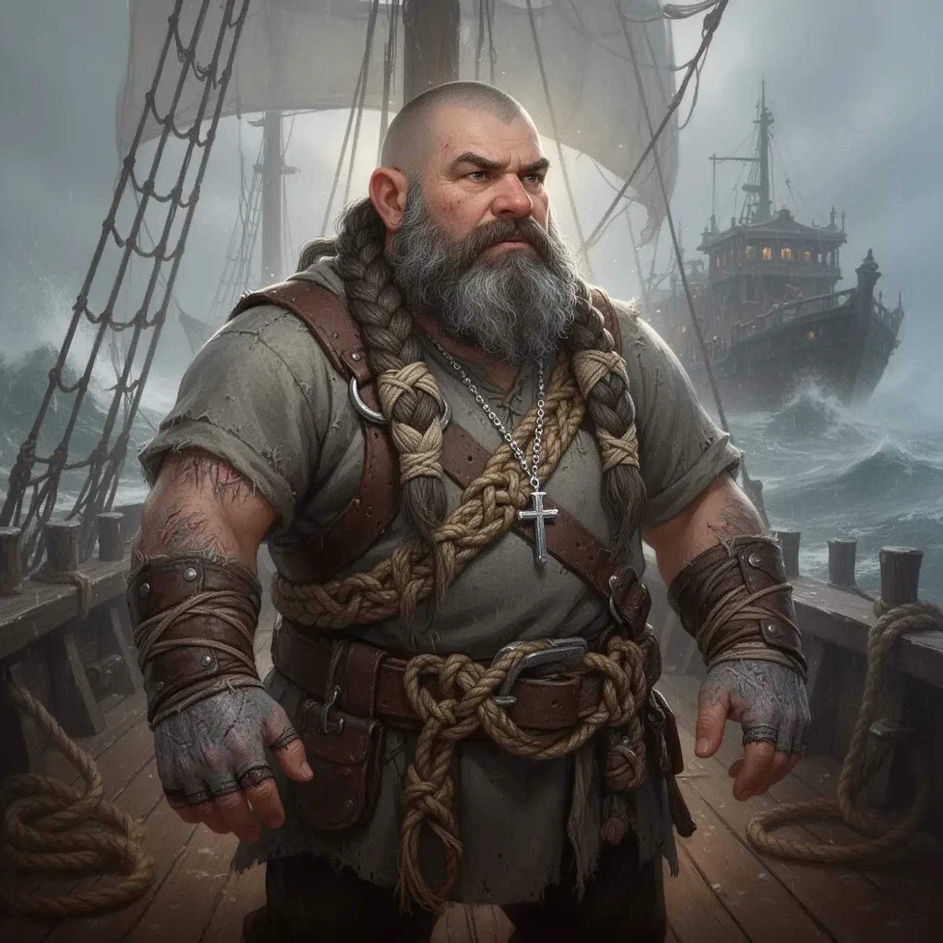 Bram Holloway - AI-generated fantasy NPC