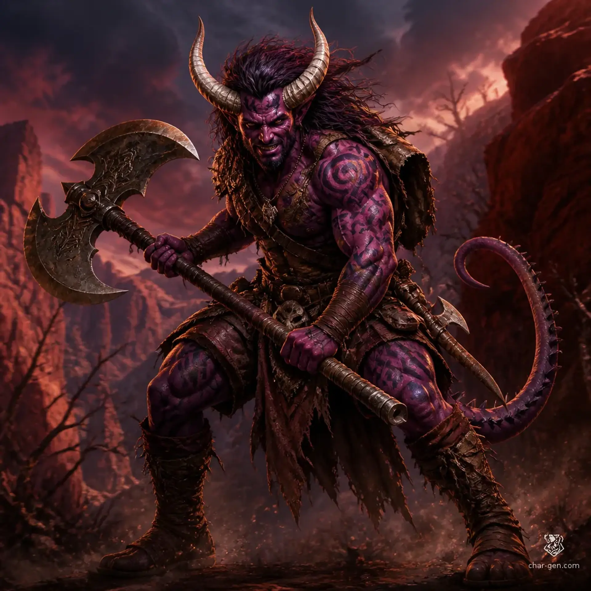 Vek - AI-generated fantasy Character