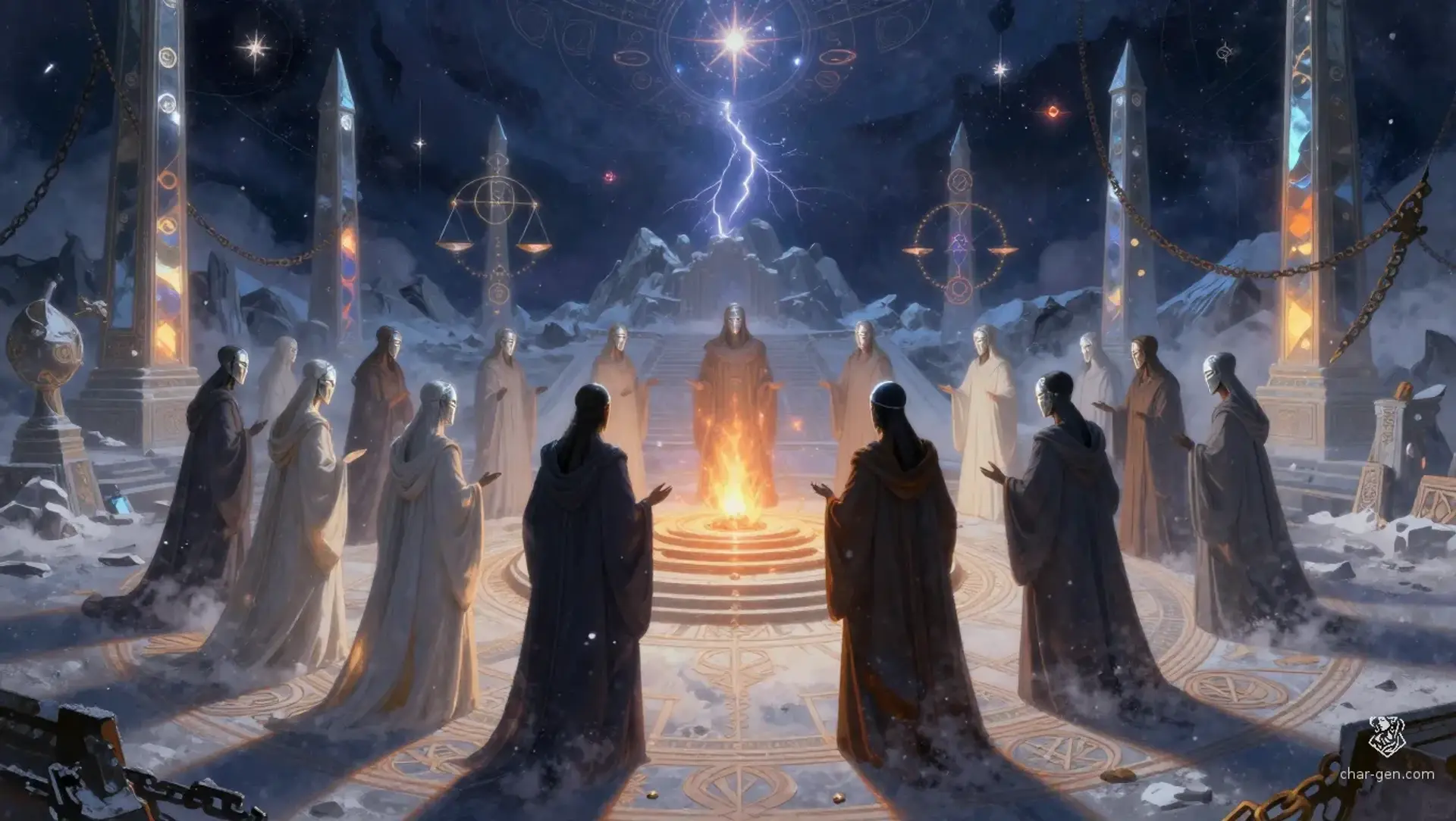 The Nine Who Walk Unseen