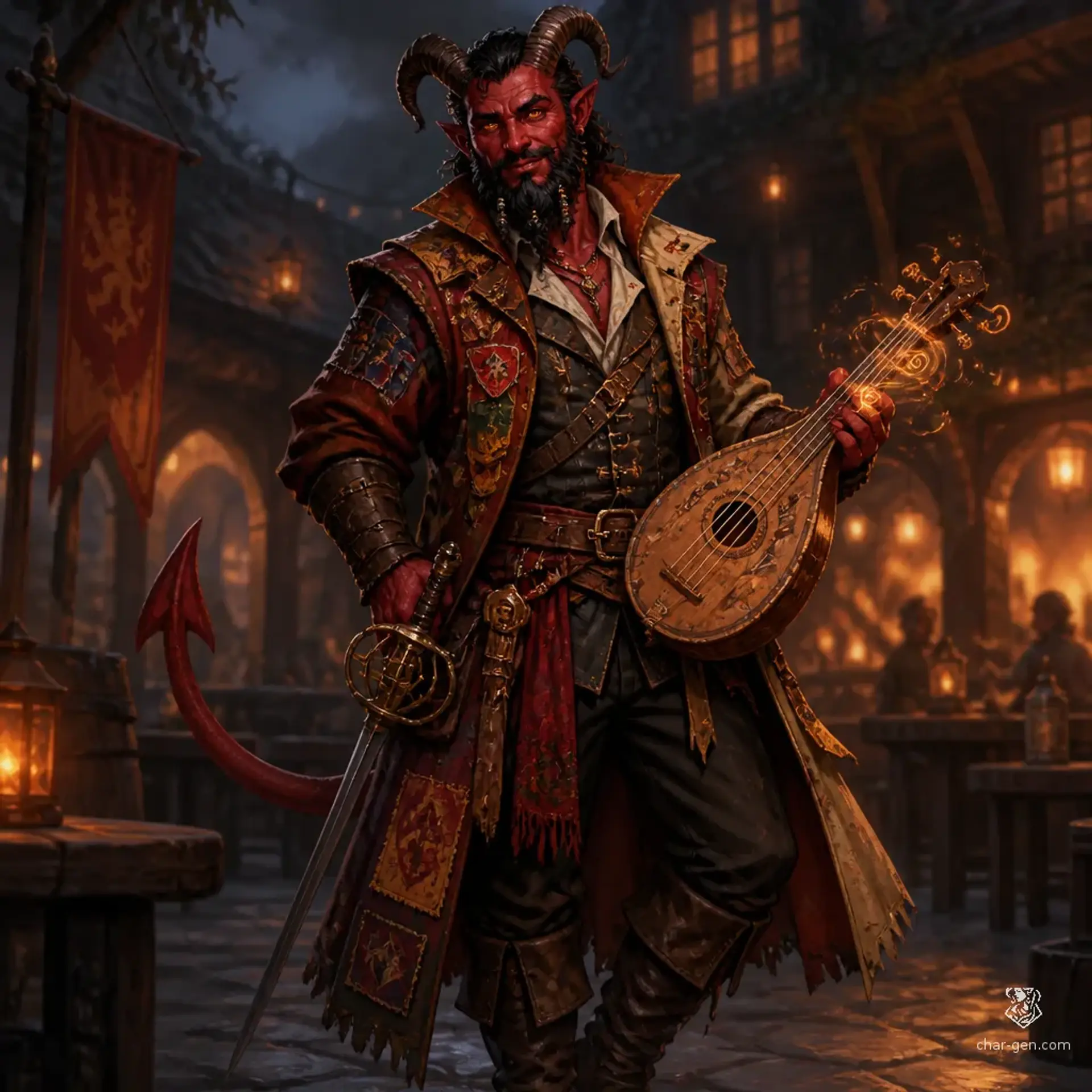 Butch Coleman - AI-generated fantasy Character