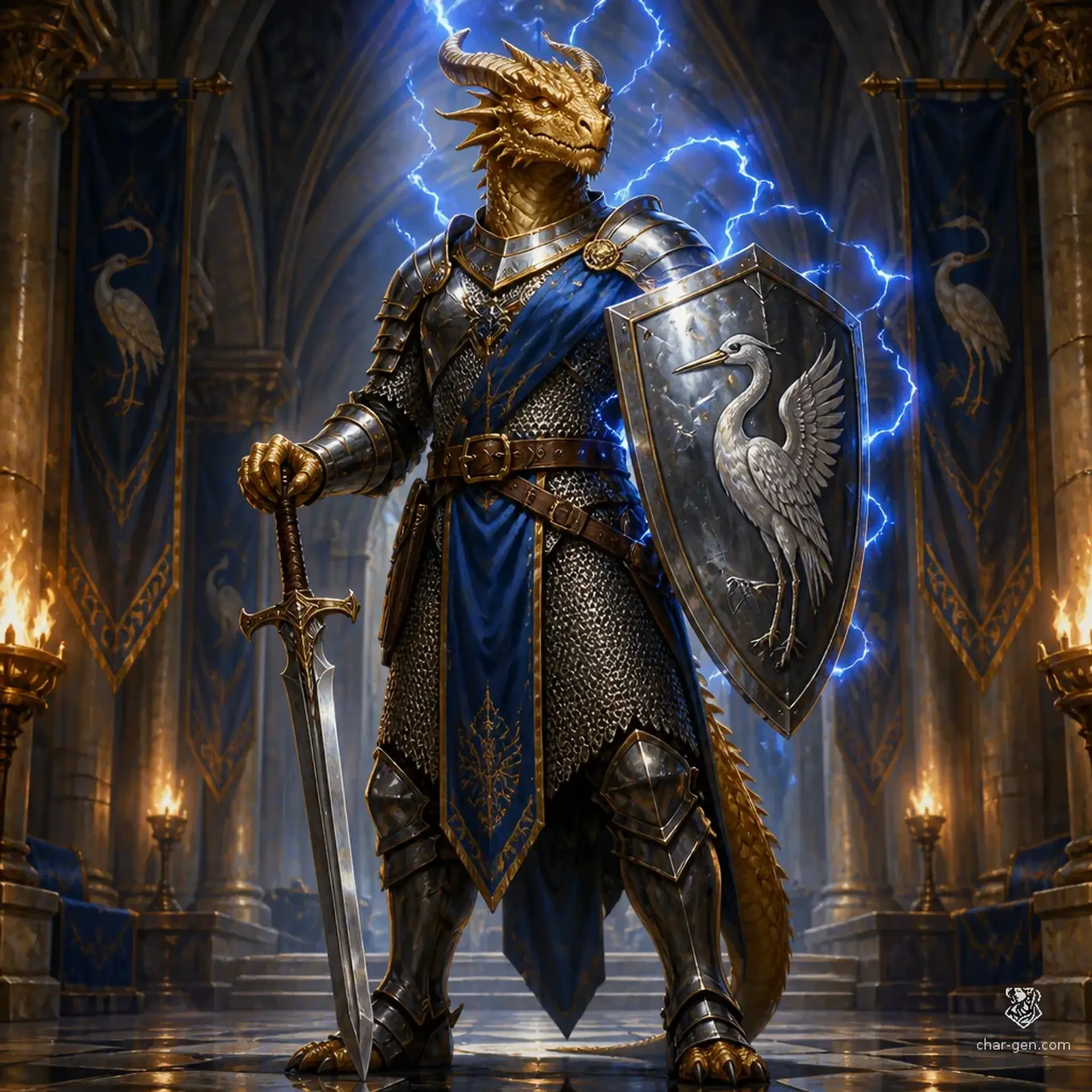Seshara Farkas - AI-generated fantasy Character
