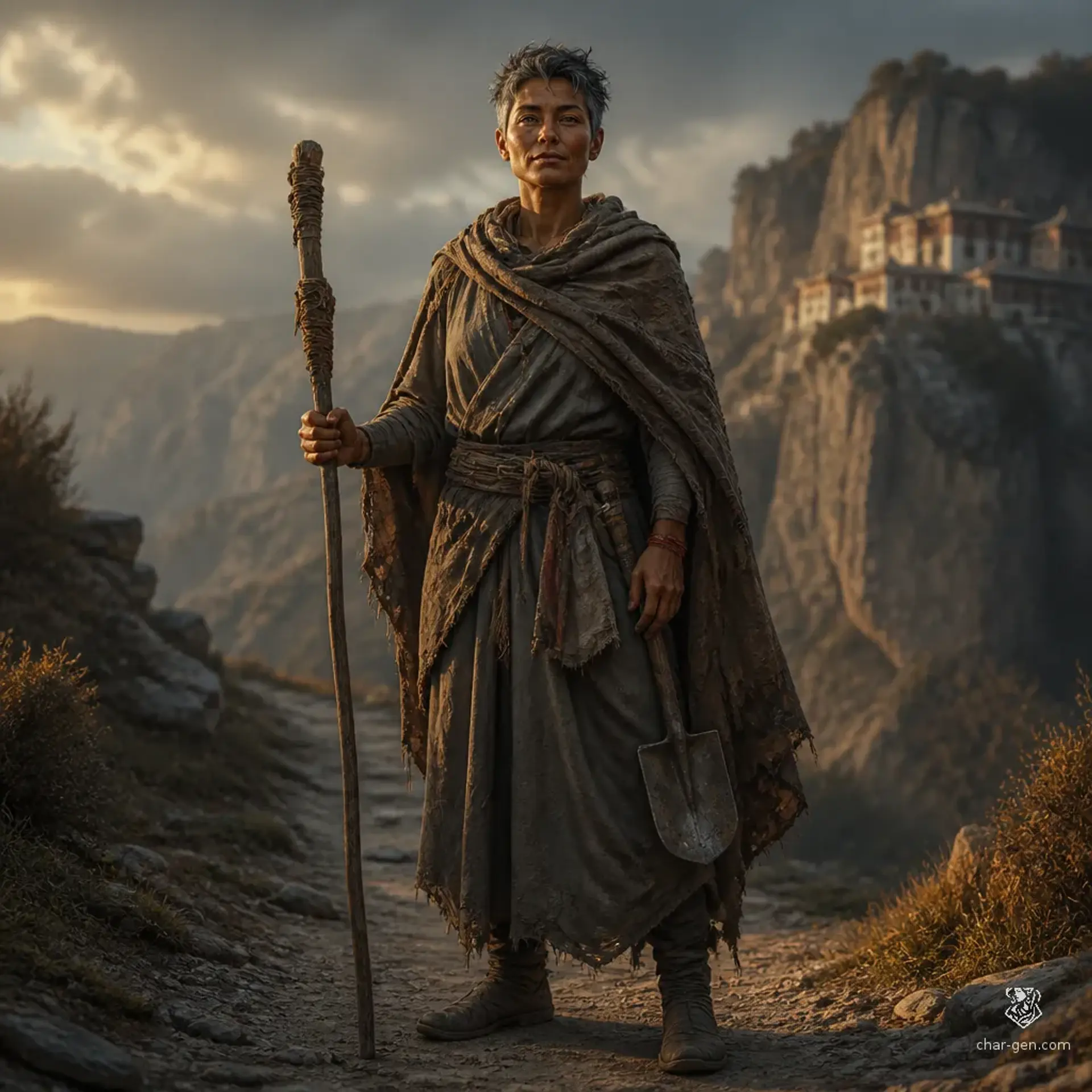 Mara Venn - AI-generated fantasy Character