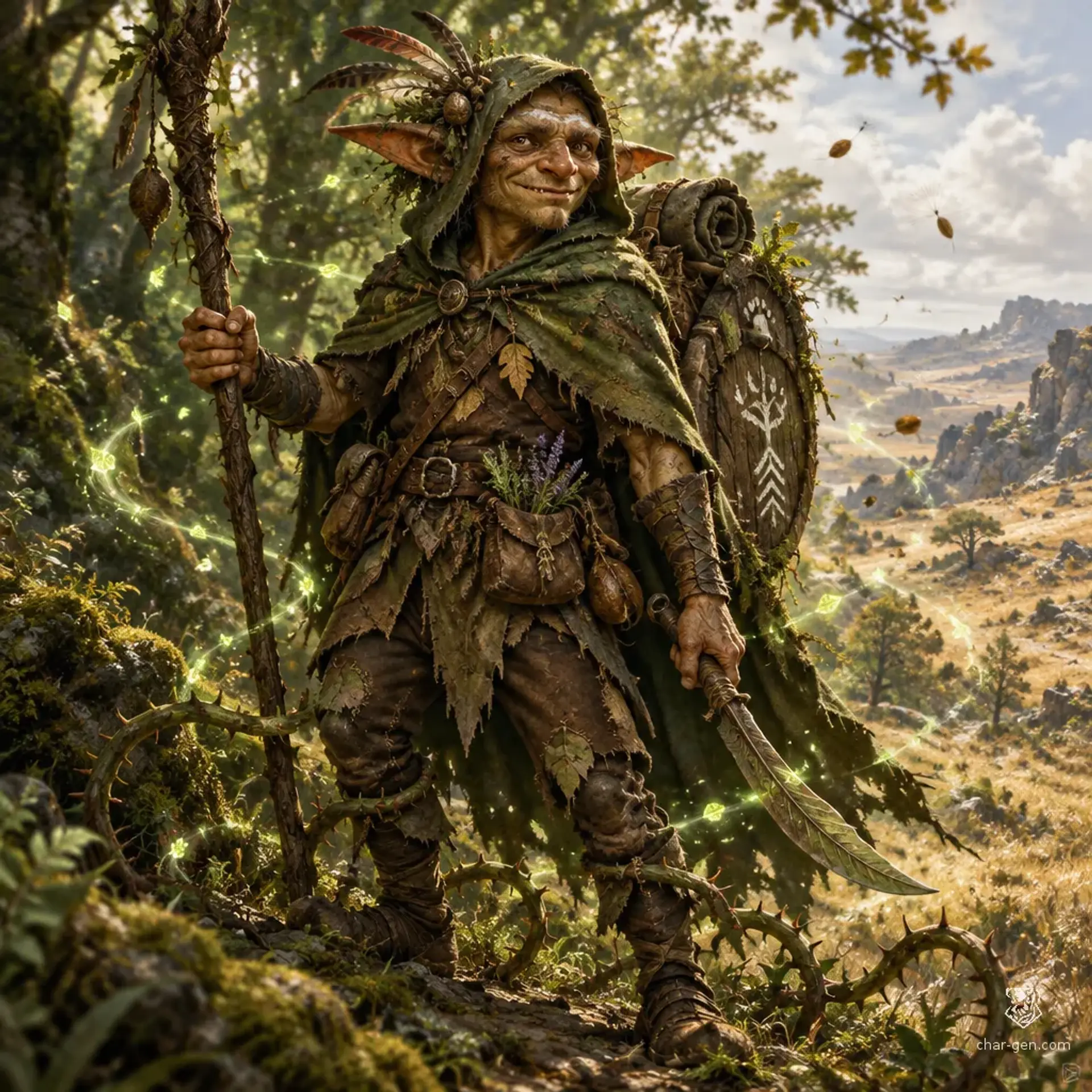 Kornholio - AI-generated fantasy Character