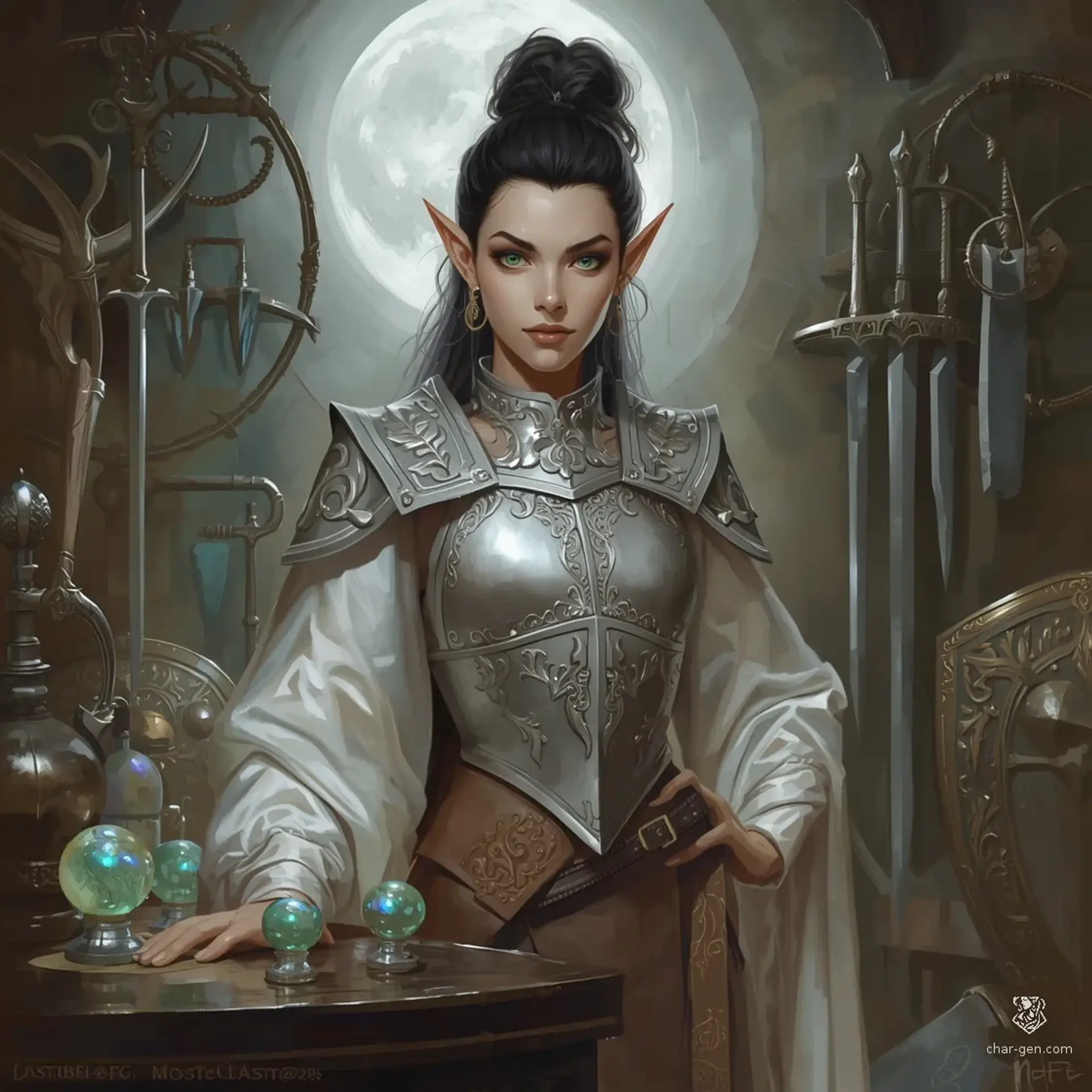 The Glistening Anvil - AI-generated fantasy Shop