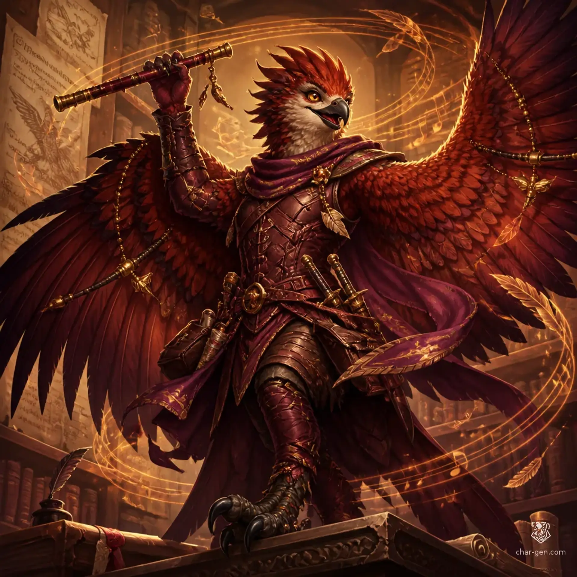Kaeli - AI-generated fantasy Character