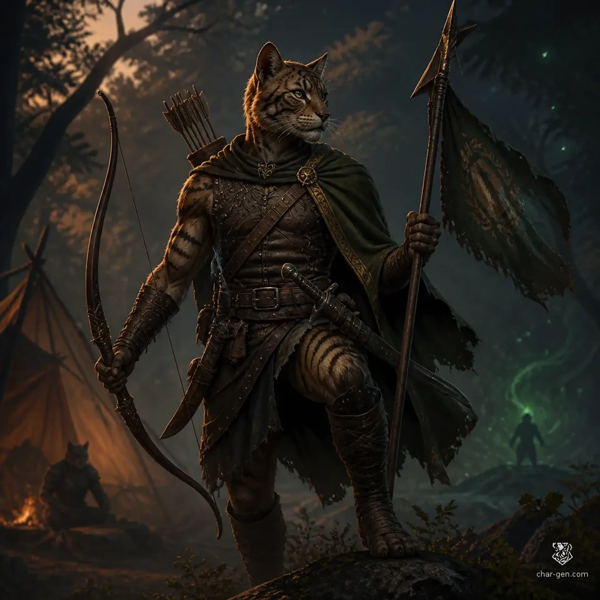 Gorstine - AI-generated fantasy Character