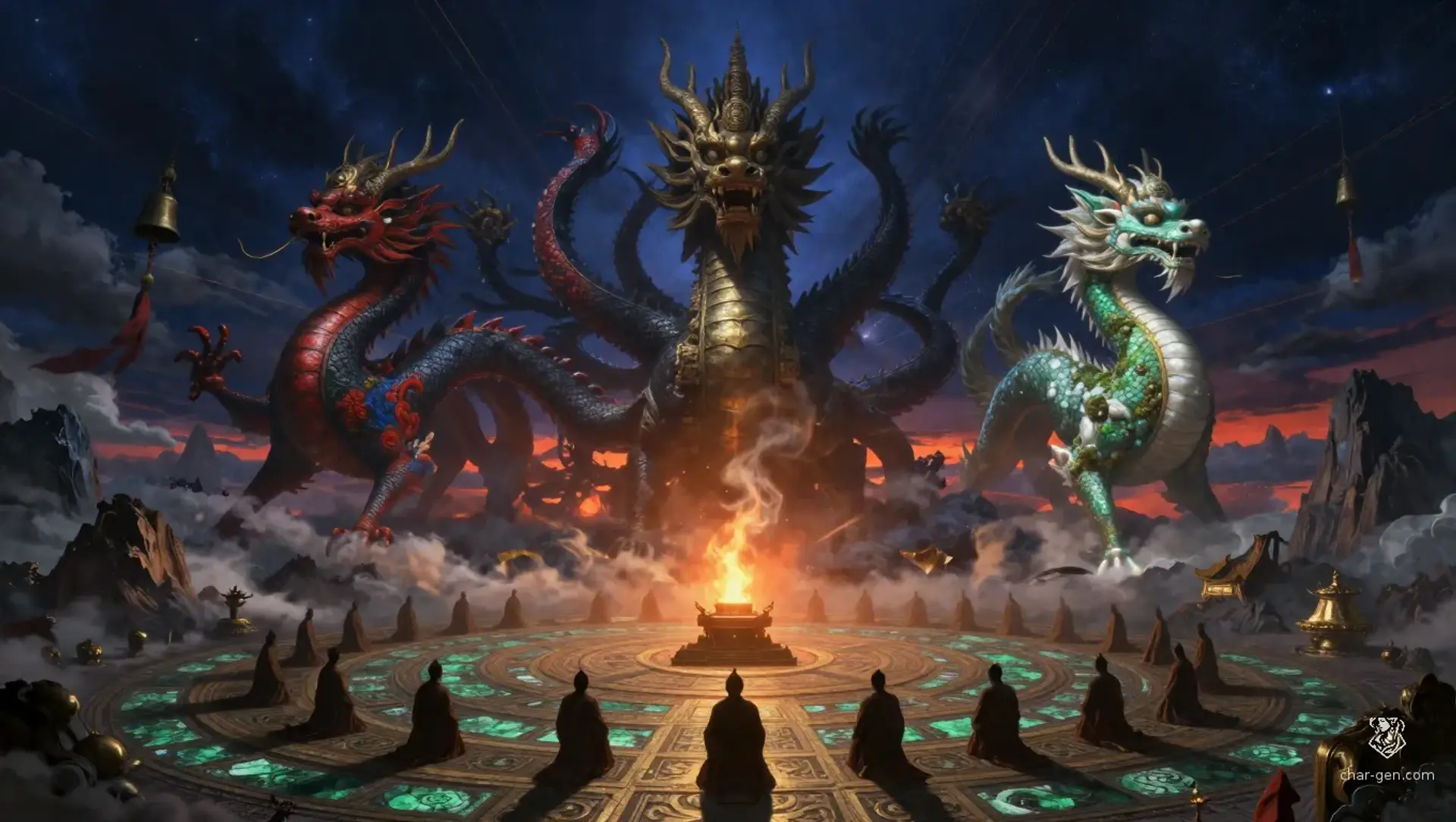 The Dragons Of The East