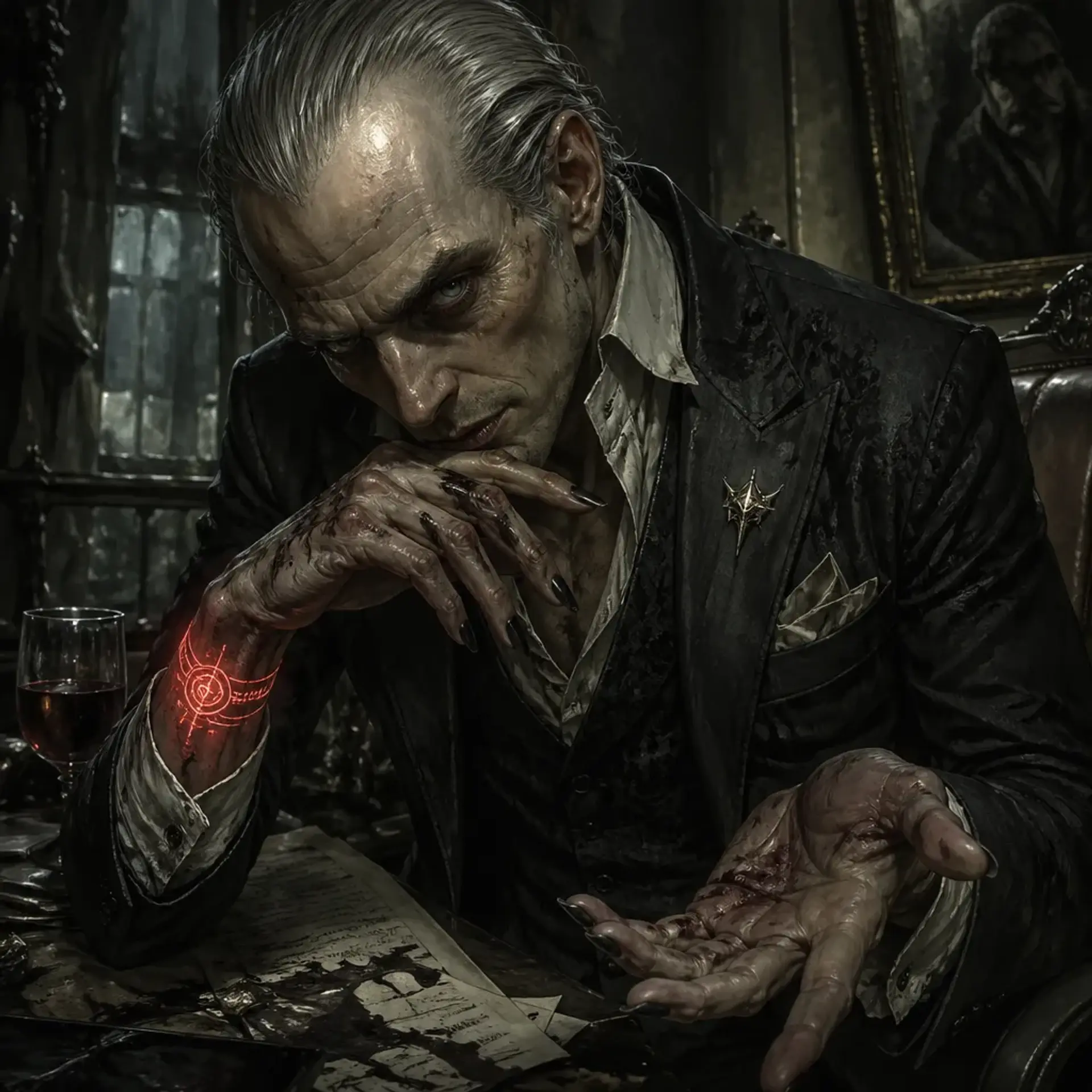 Silas Vane - AI-generated fantasy NPC