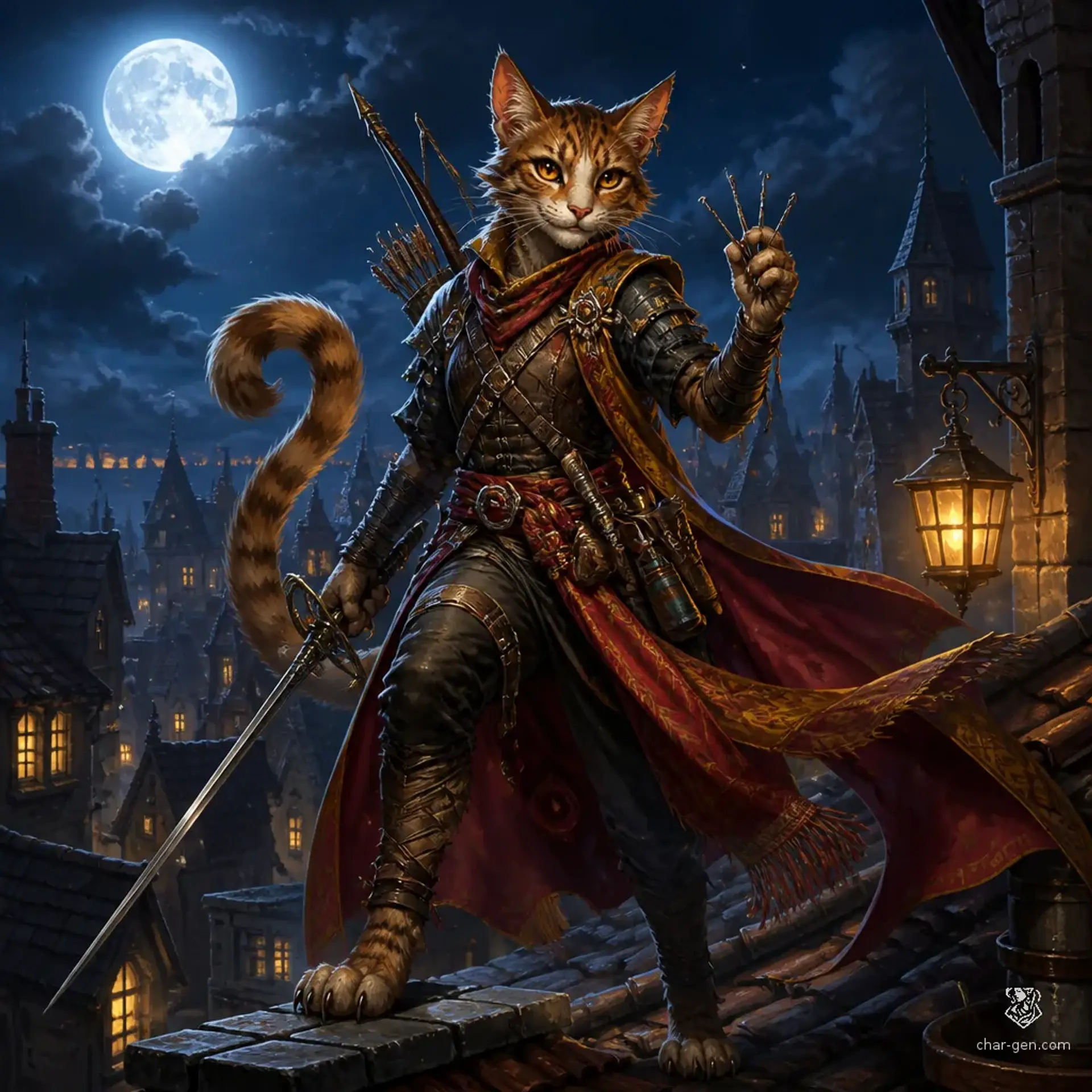 Tökmag - AI-generated fantasy Character