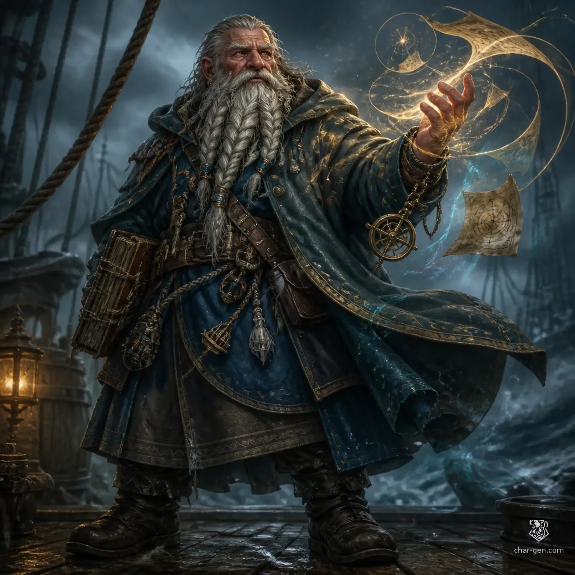 Borin Stonewake - AI-generated fantasy Character