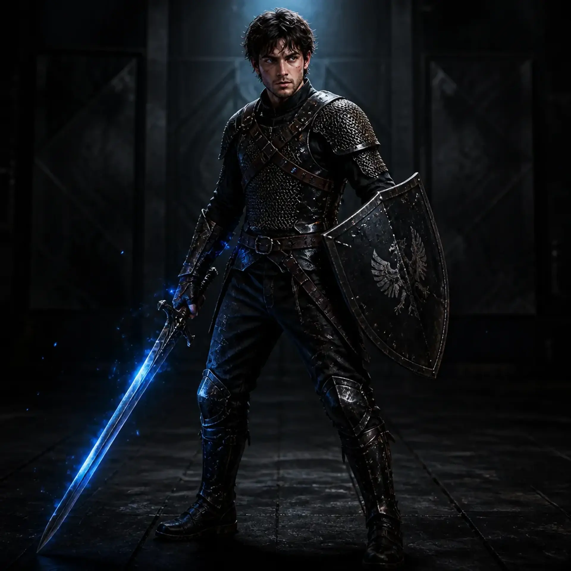 Jax Mercer - AI-generated fantasy Character