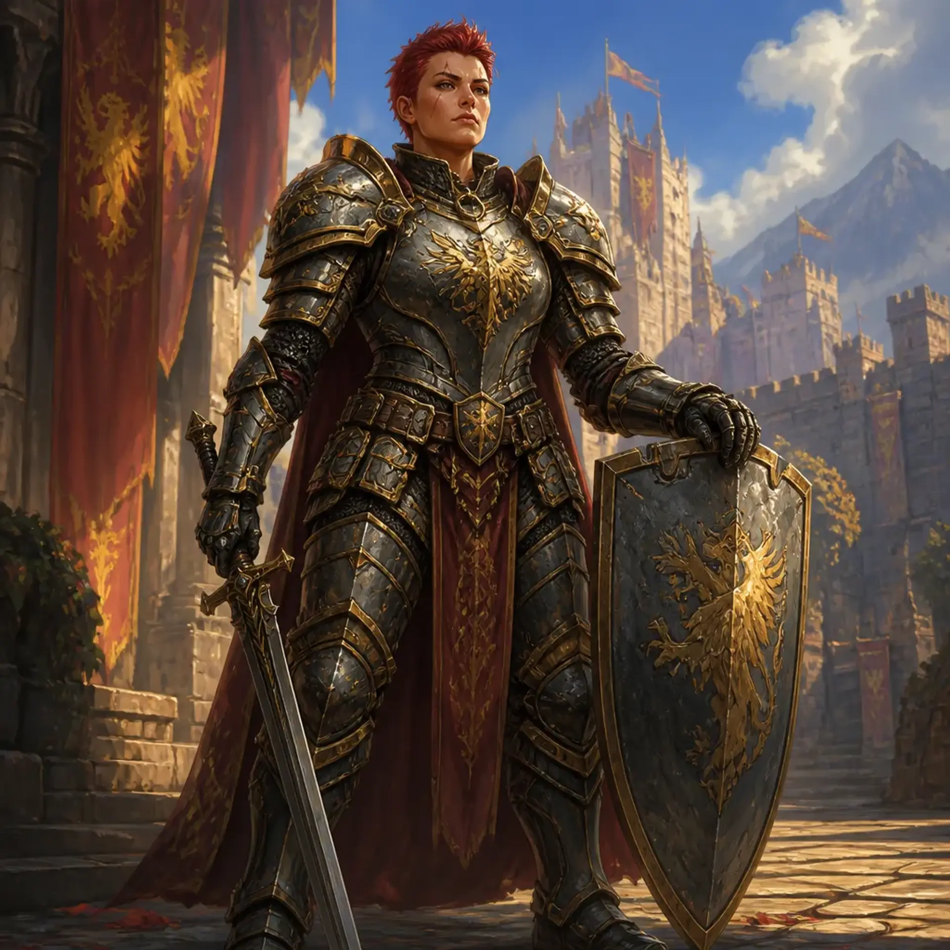 Maeve - AI-generated fantasy Character