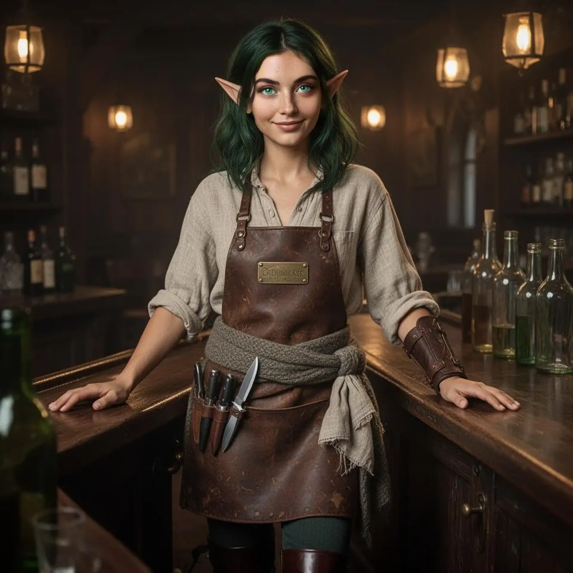 Forsyth: Maenara Feye - AI-generated fantasy NPC