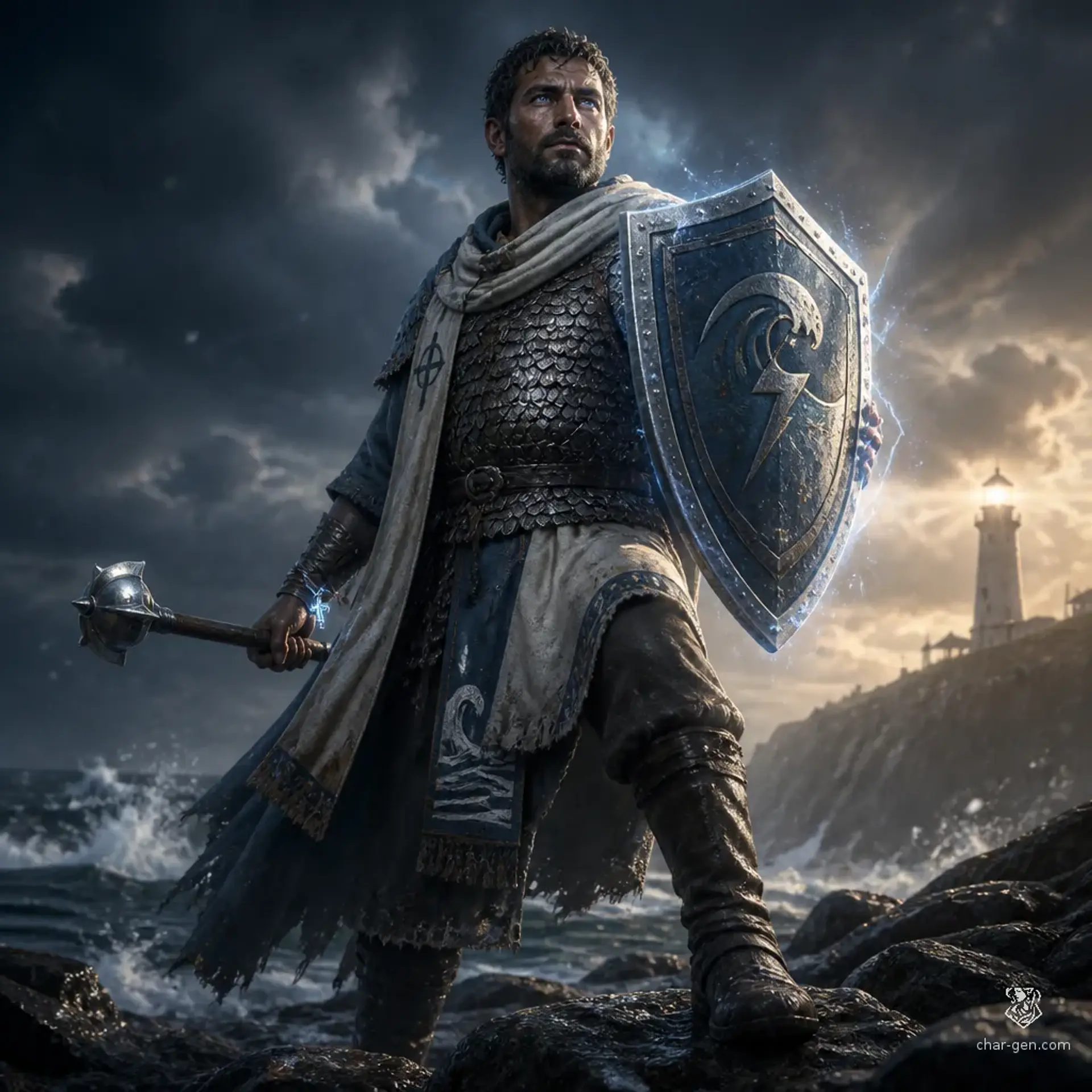 Shen - AI-generated fantasy Character