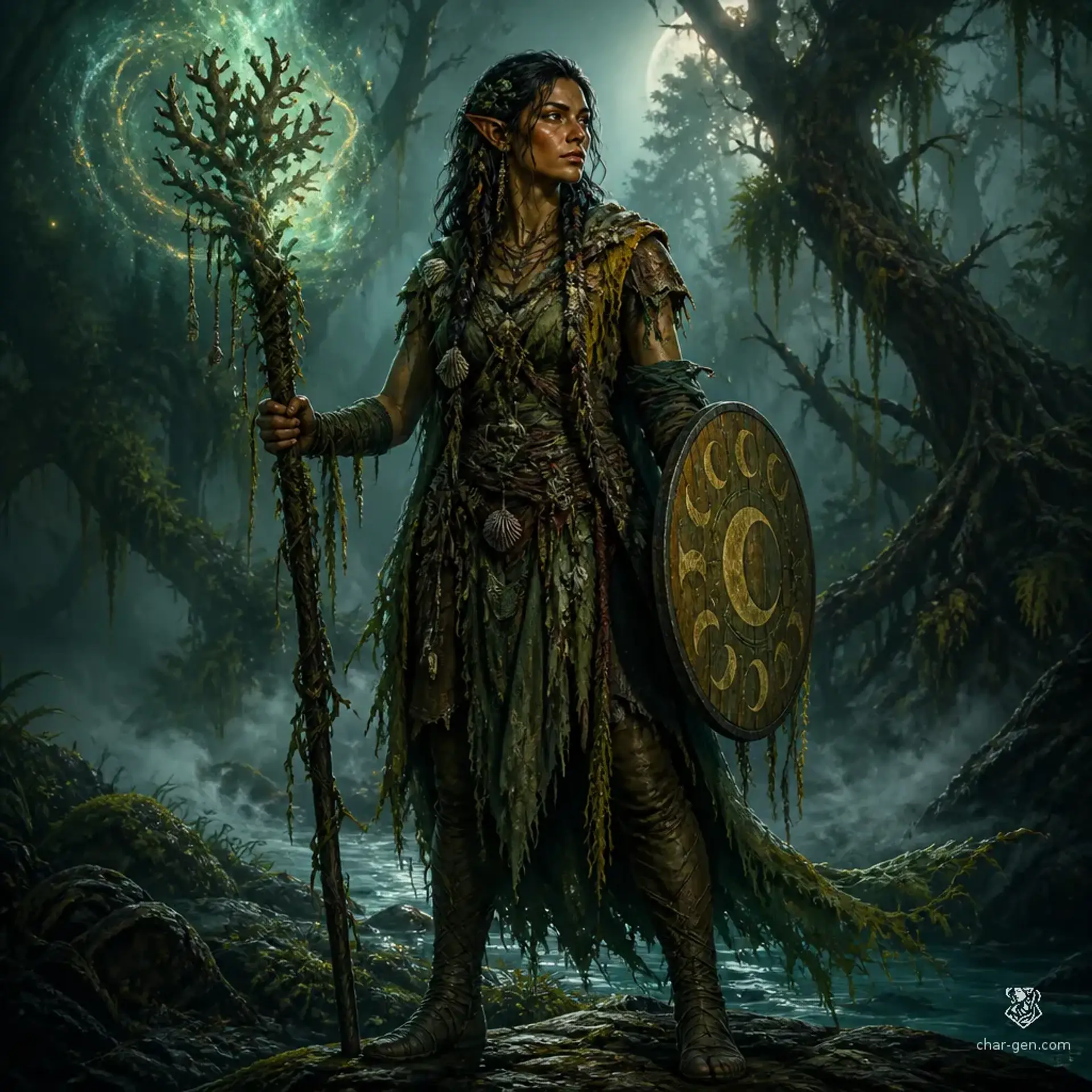 Inari - AI-generated fantasy Character