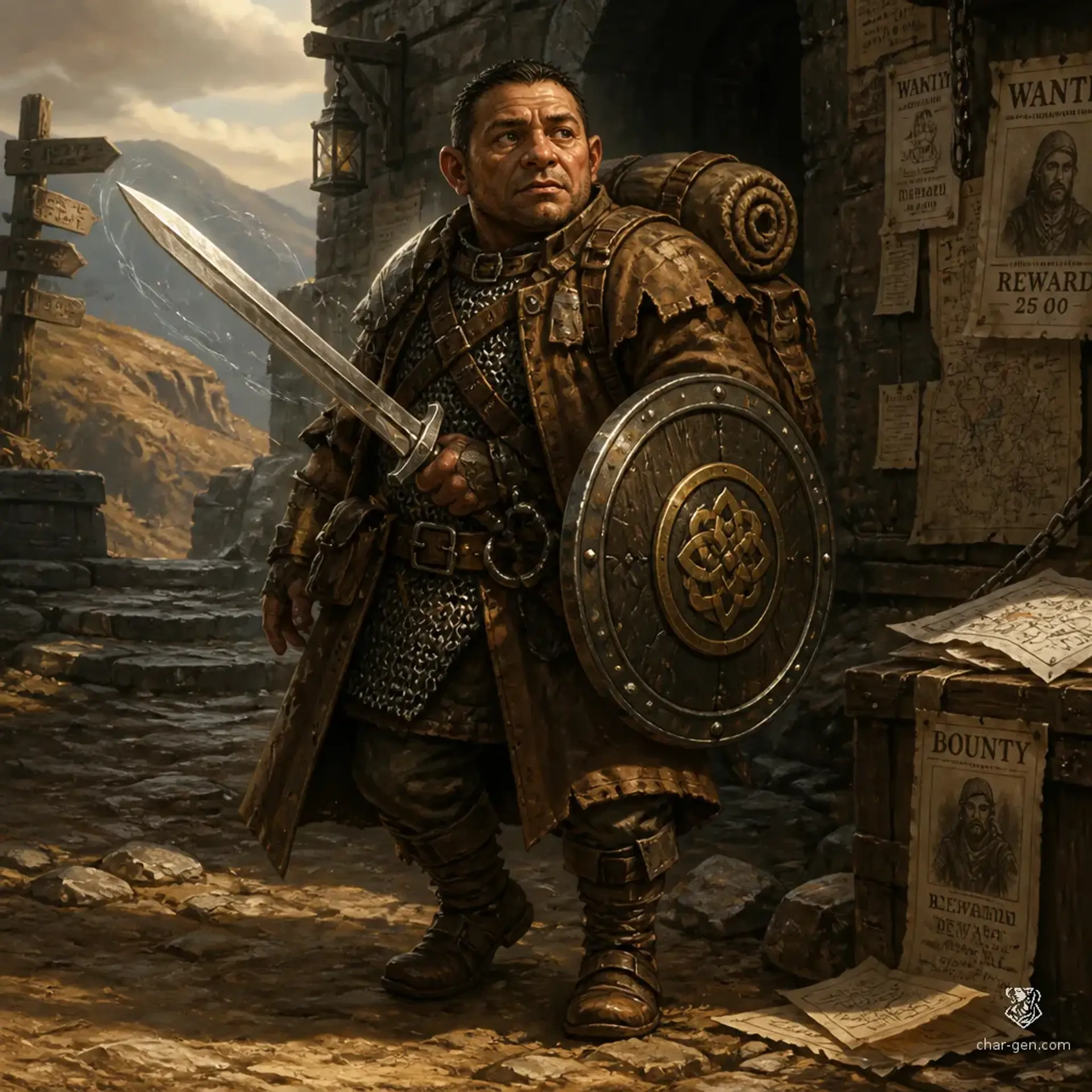 Jori Niskanen - AI-generated fantasy Character