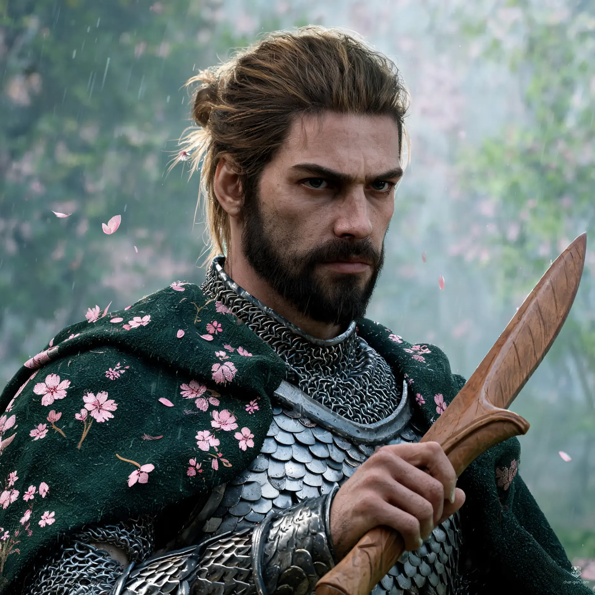 Ira Gale - AI-generated fantasy Character
