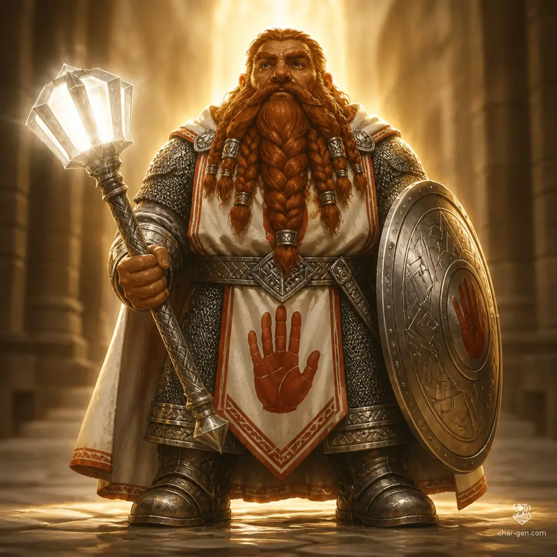 Thrain Ironheart - AI-generated fantasy Character