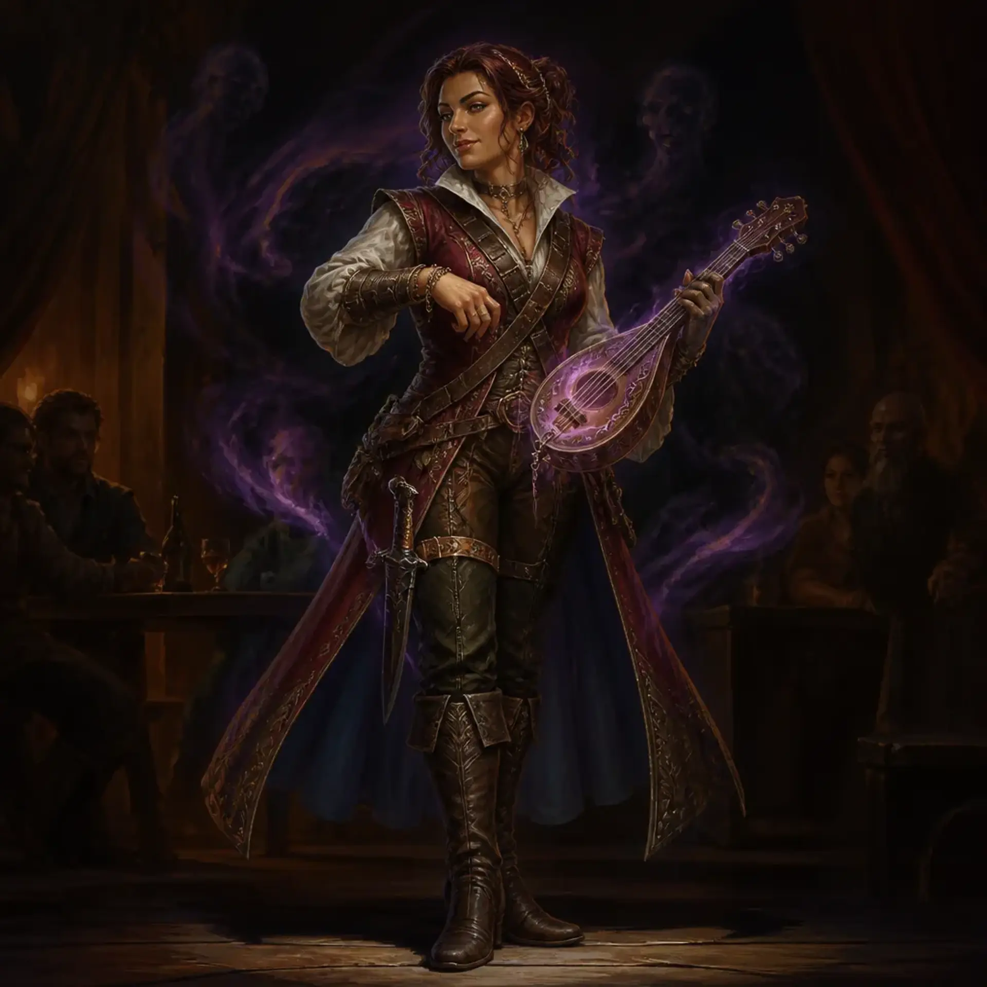 Maglyn Alper - AI-generated fantasy Character