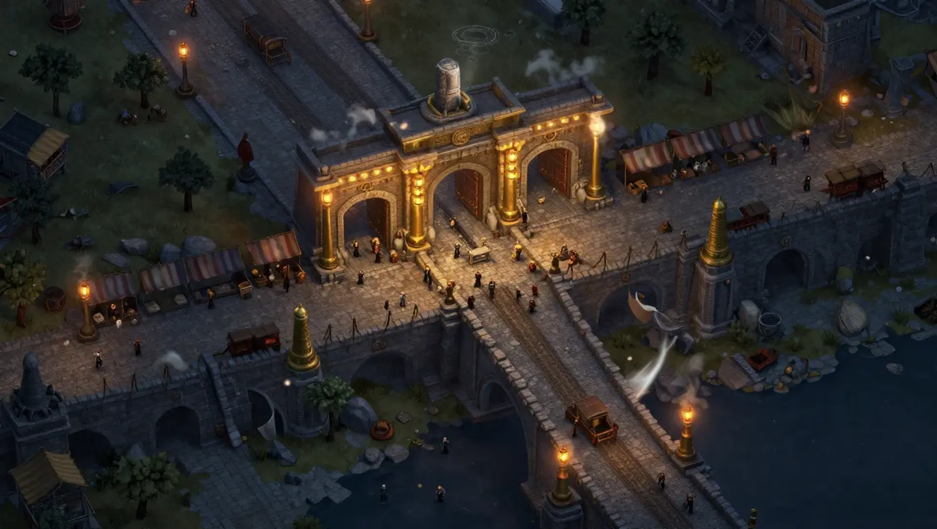 The Gate of Dawnvale - AI-generated fantasy Encounter