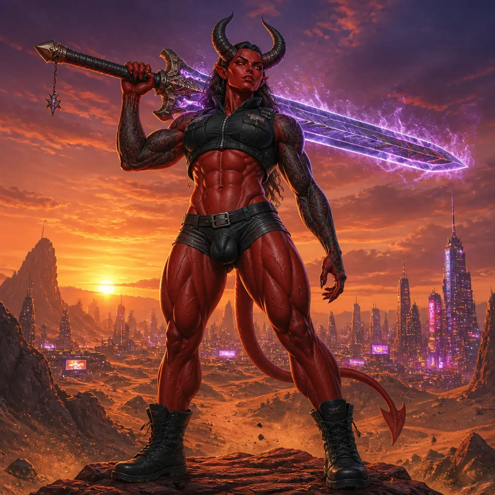 Xara Vane - AI-generated fantasy Character