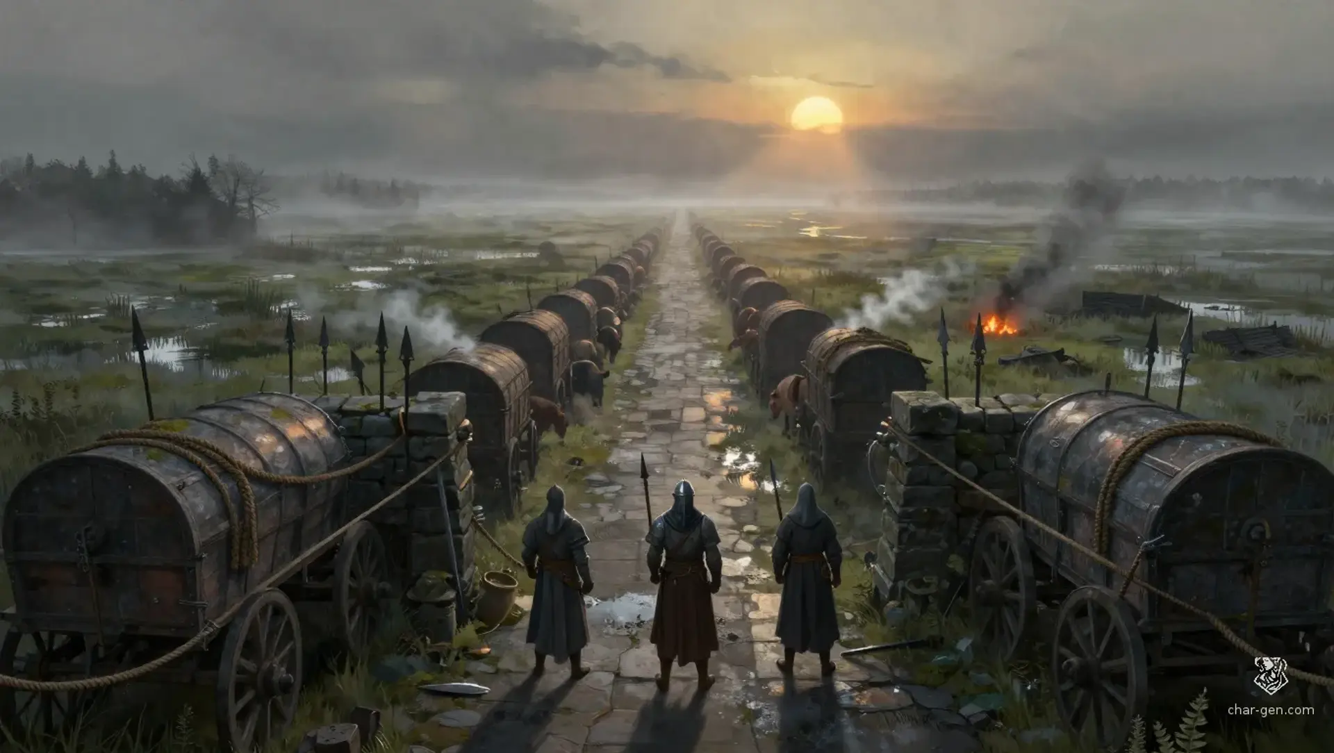 The Toll Road - AI-generated fantasy Quest