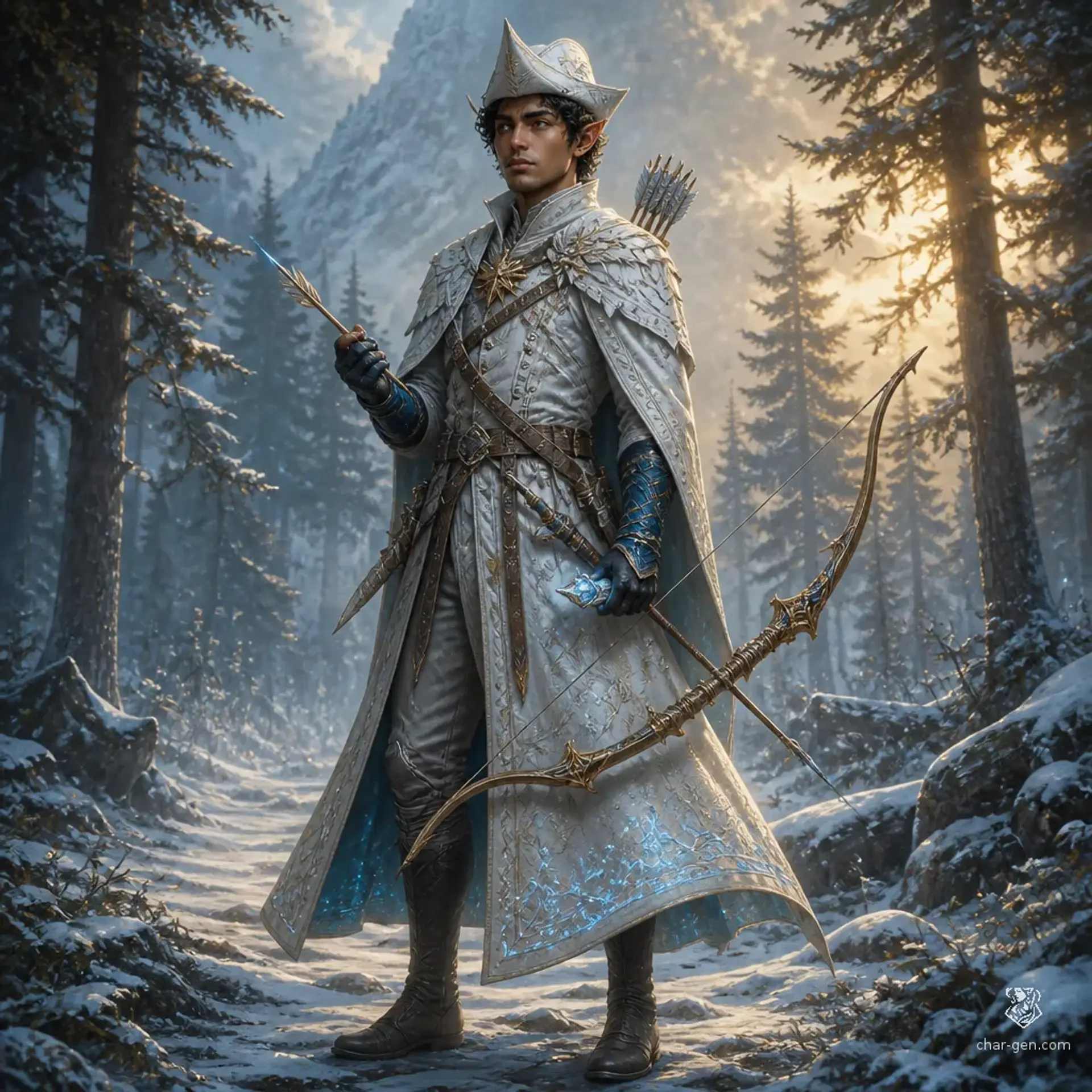 Taz - AI-generated fantasy Character