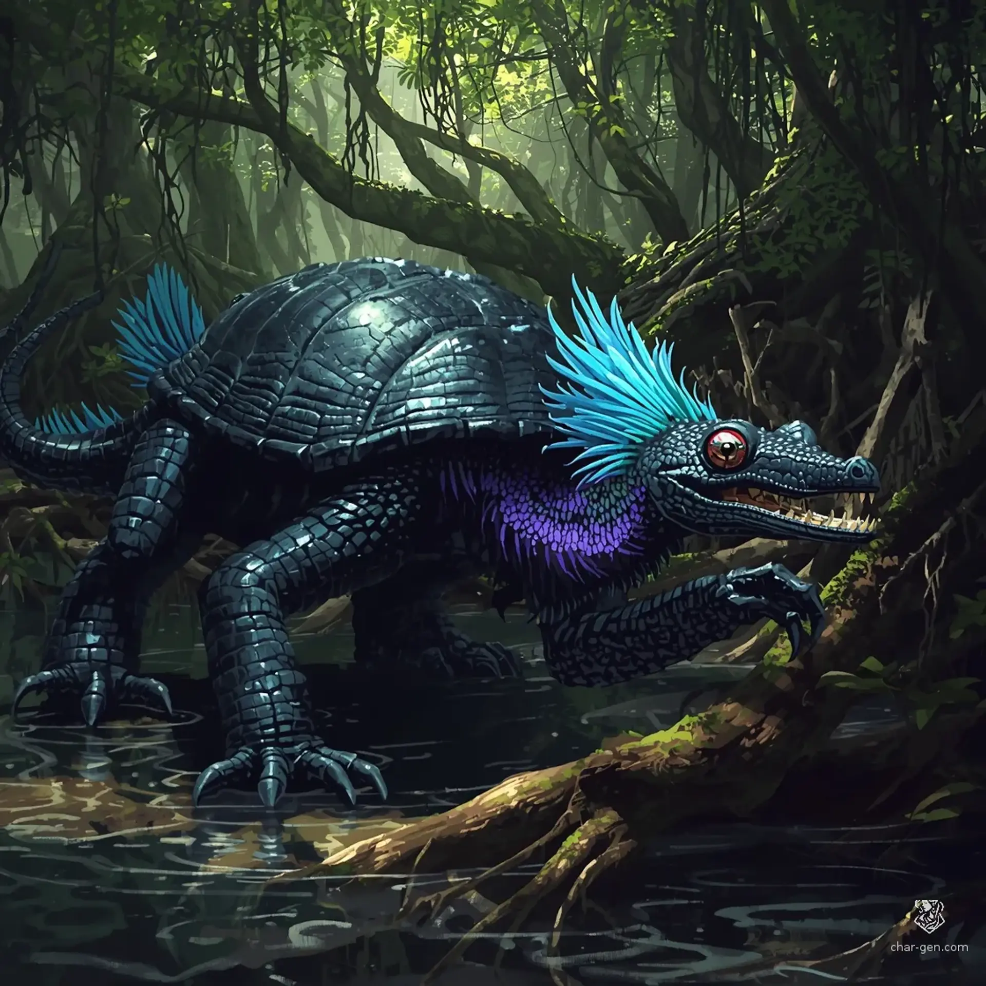 Cobalt Frill-Snapper